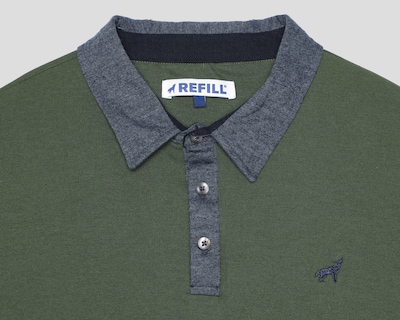 Foto 3 | Foto 3 | Playera Polo Refill Verde para Hombre