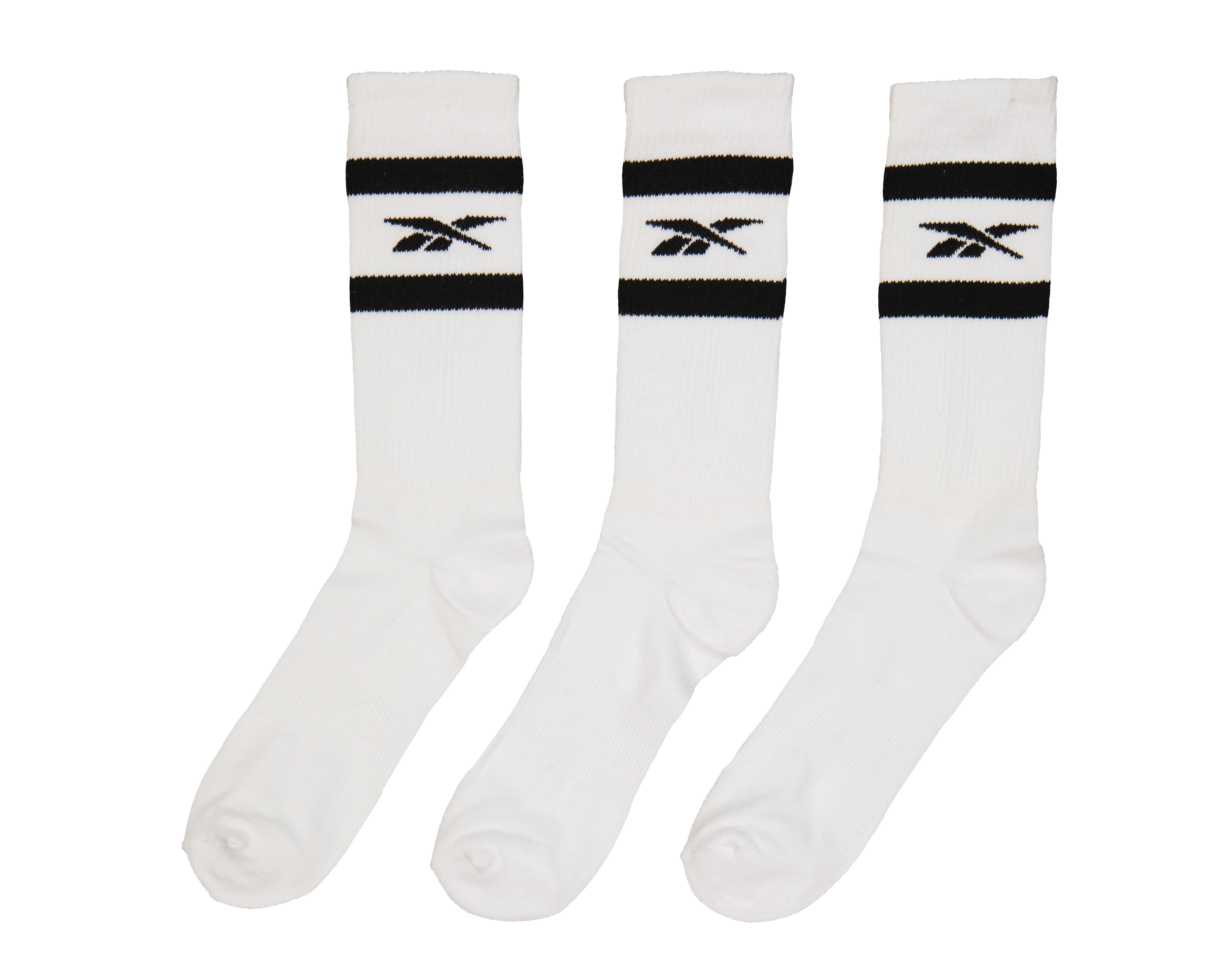 Calcetas Largas Deportivas Reebok para Hombre 3 Pares