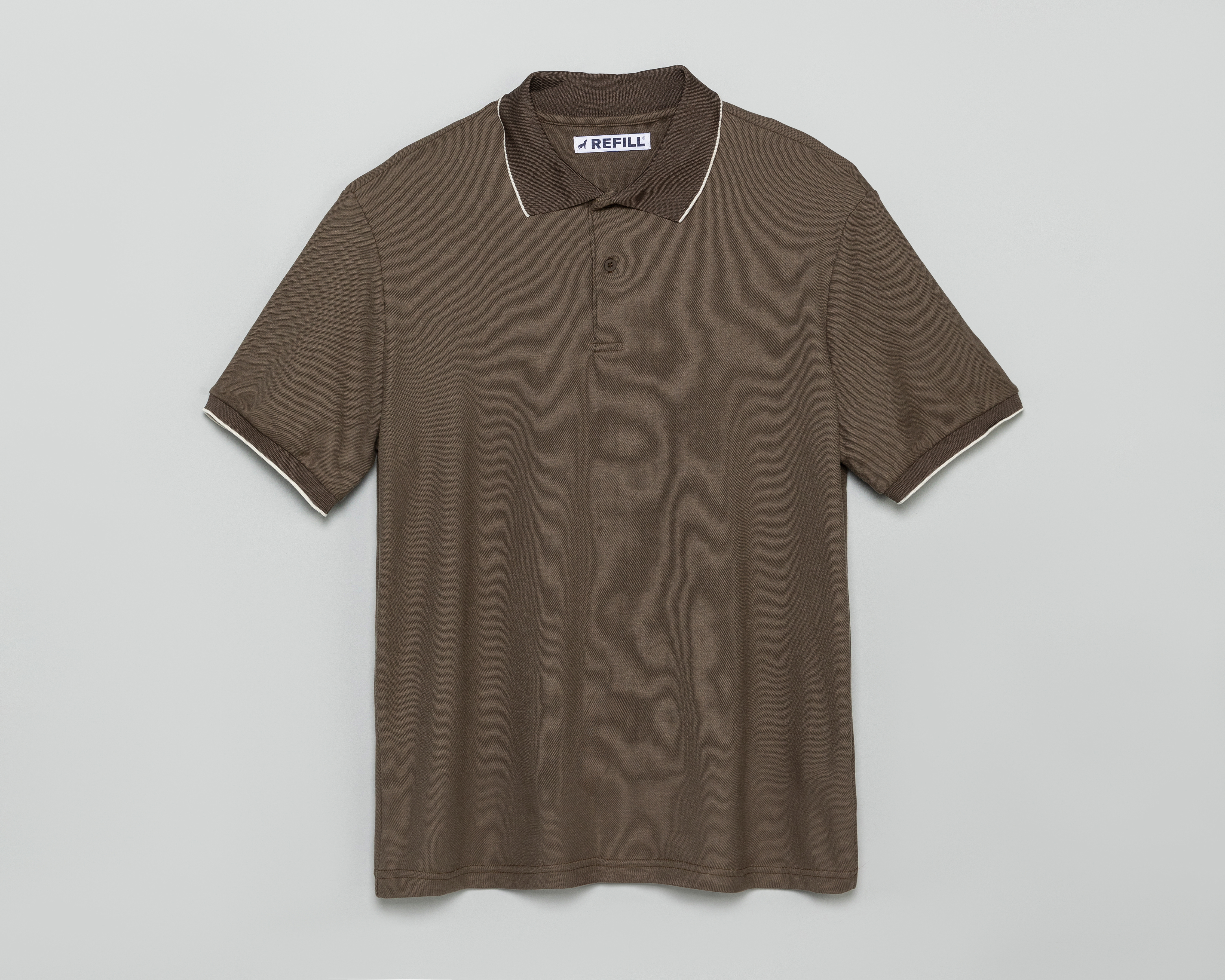 Playera Polo Refill Verde para Hombre
