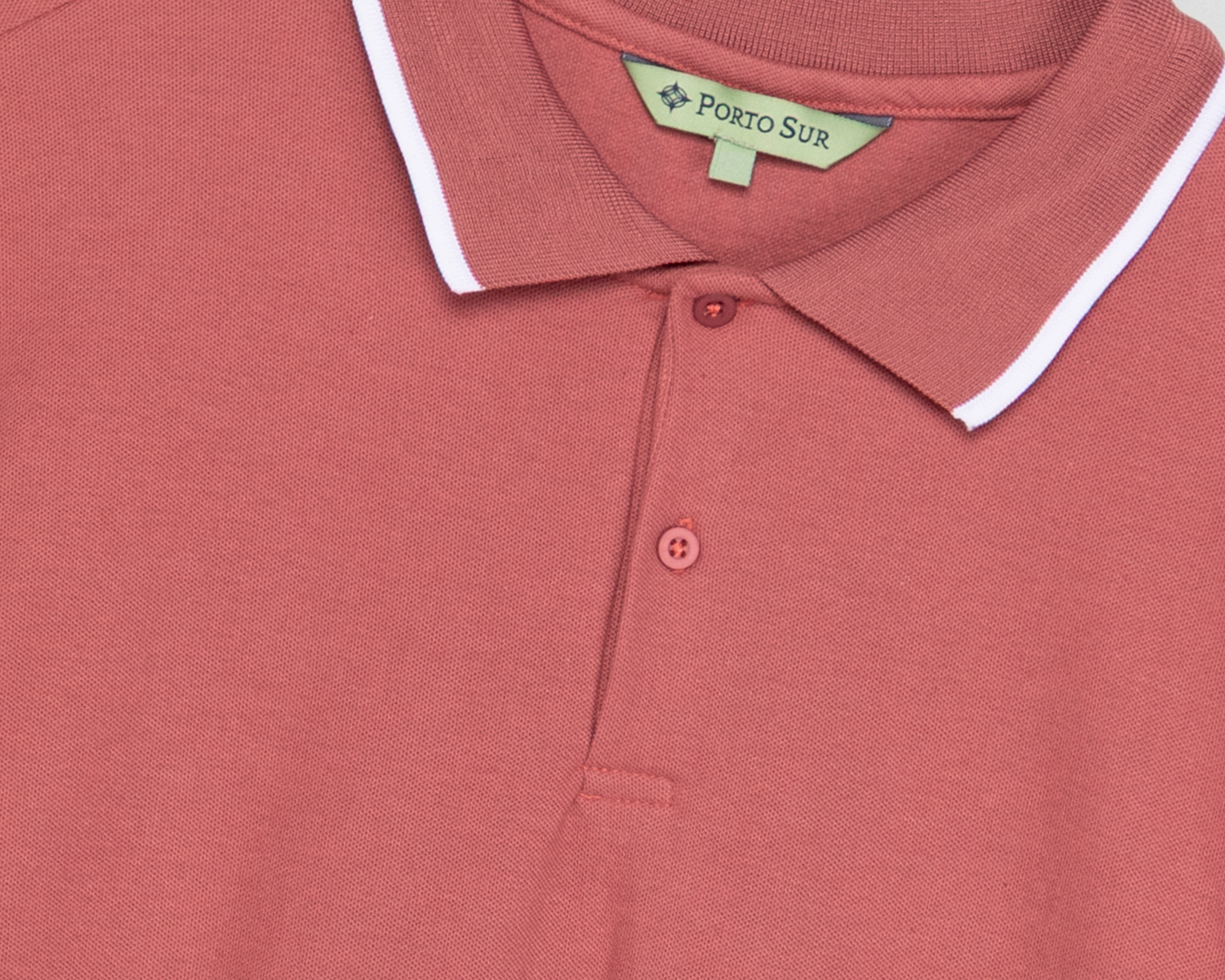 Foto 4 pulgar | Foto 3 | Playera Polo Porto Sur Rosa para Hombre
