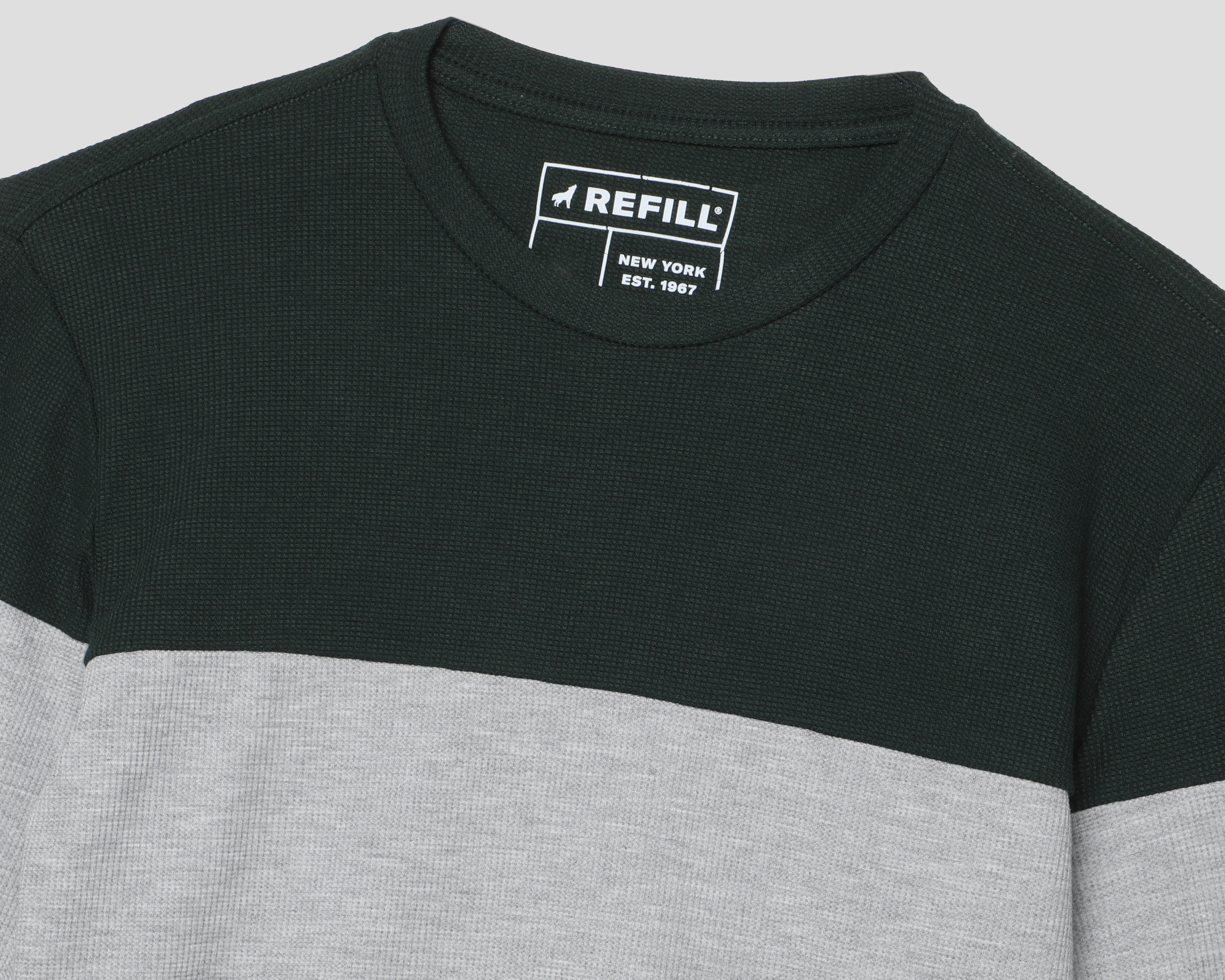 Foto 4 pulgar | Foto 3 | Playera de Cuello Redondo Multicolor Refill para Hombre