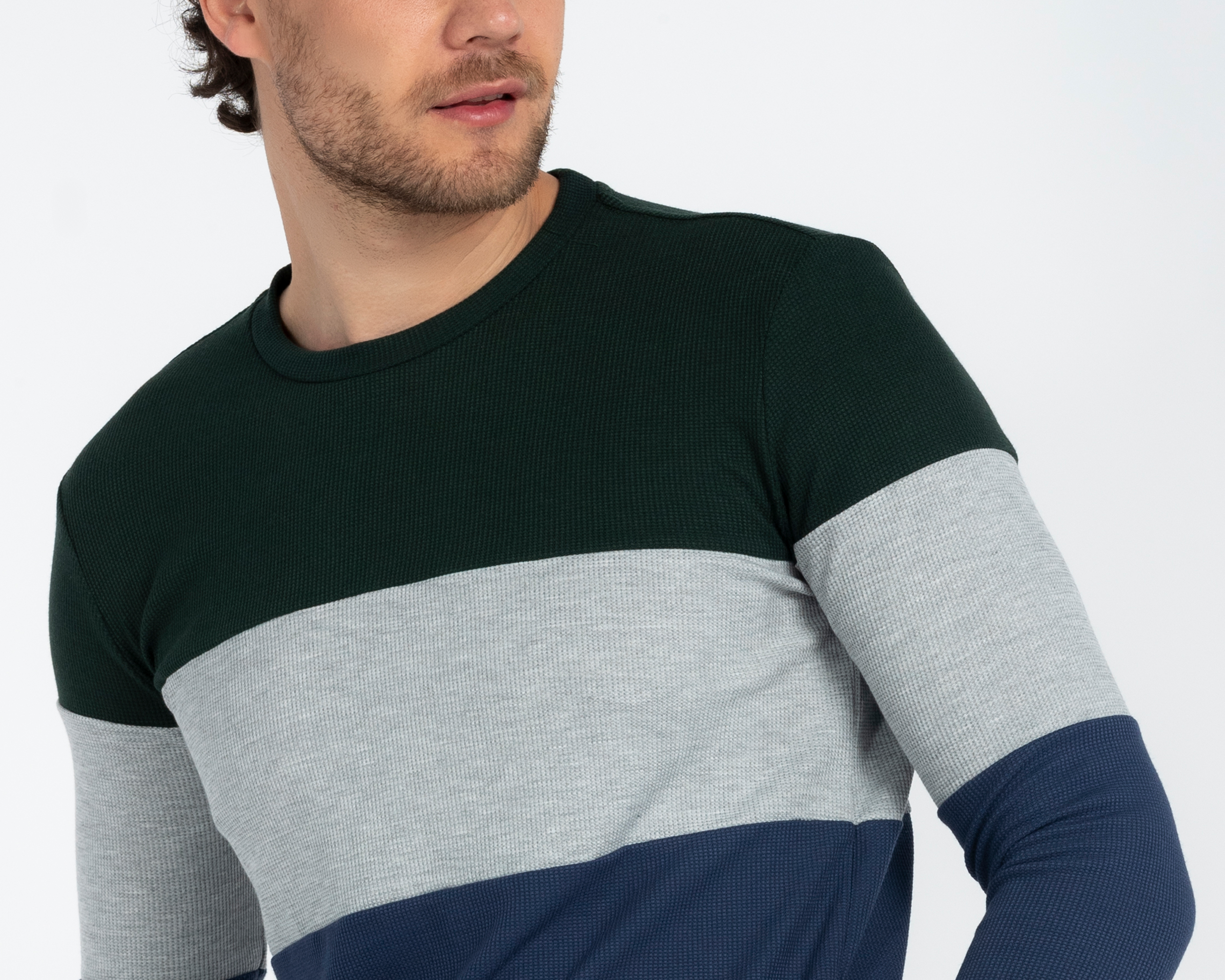 Foto 5 pulgar | Foto 4 | Playera de Cuello Redondo Multicolor Refill para Hombre