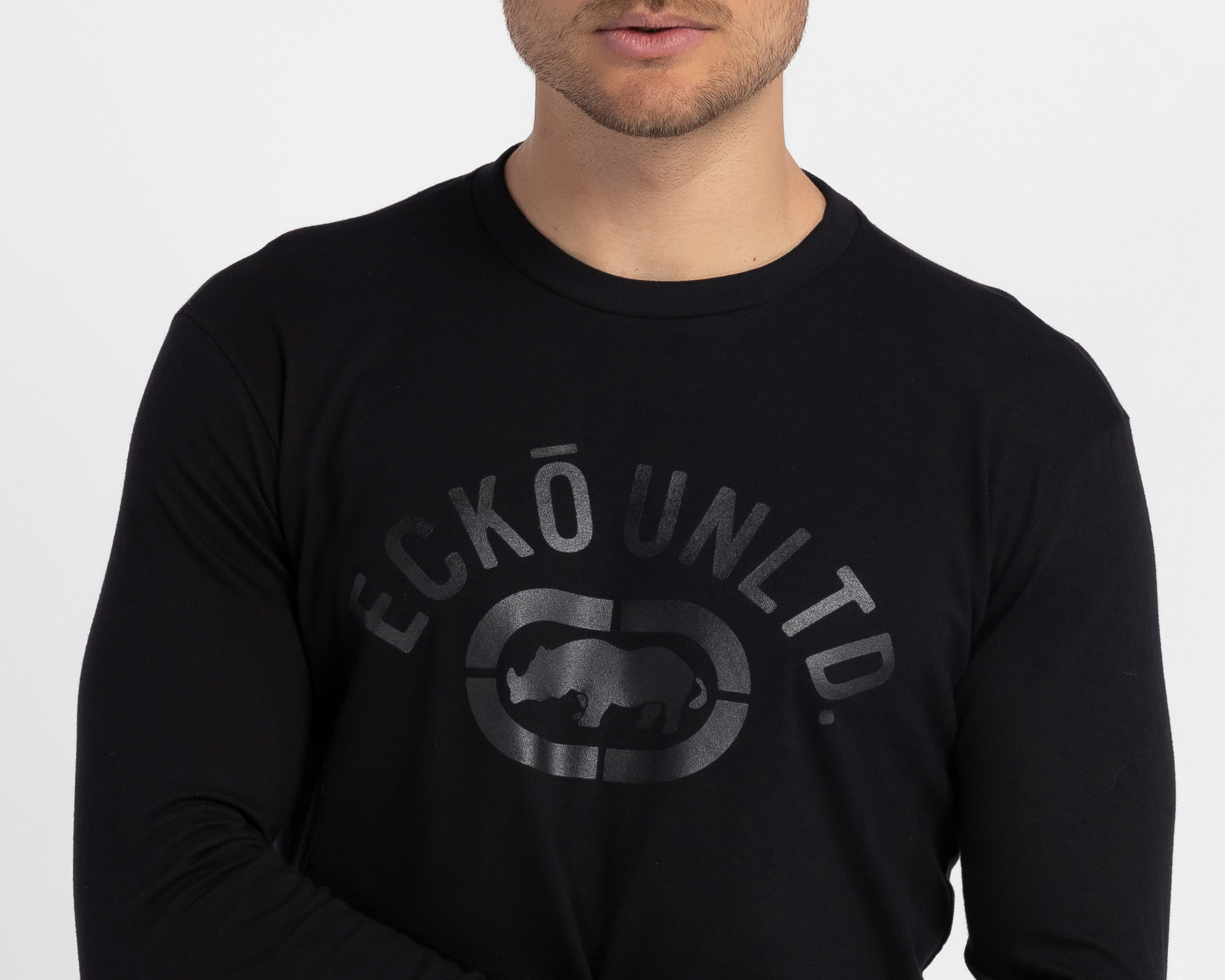 Foto 4 | Foto 4 | Playera Manga Larga Negro Ecko Unltd. para Hombre