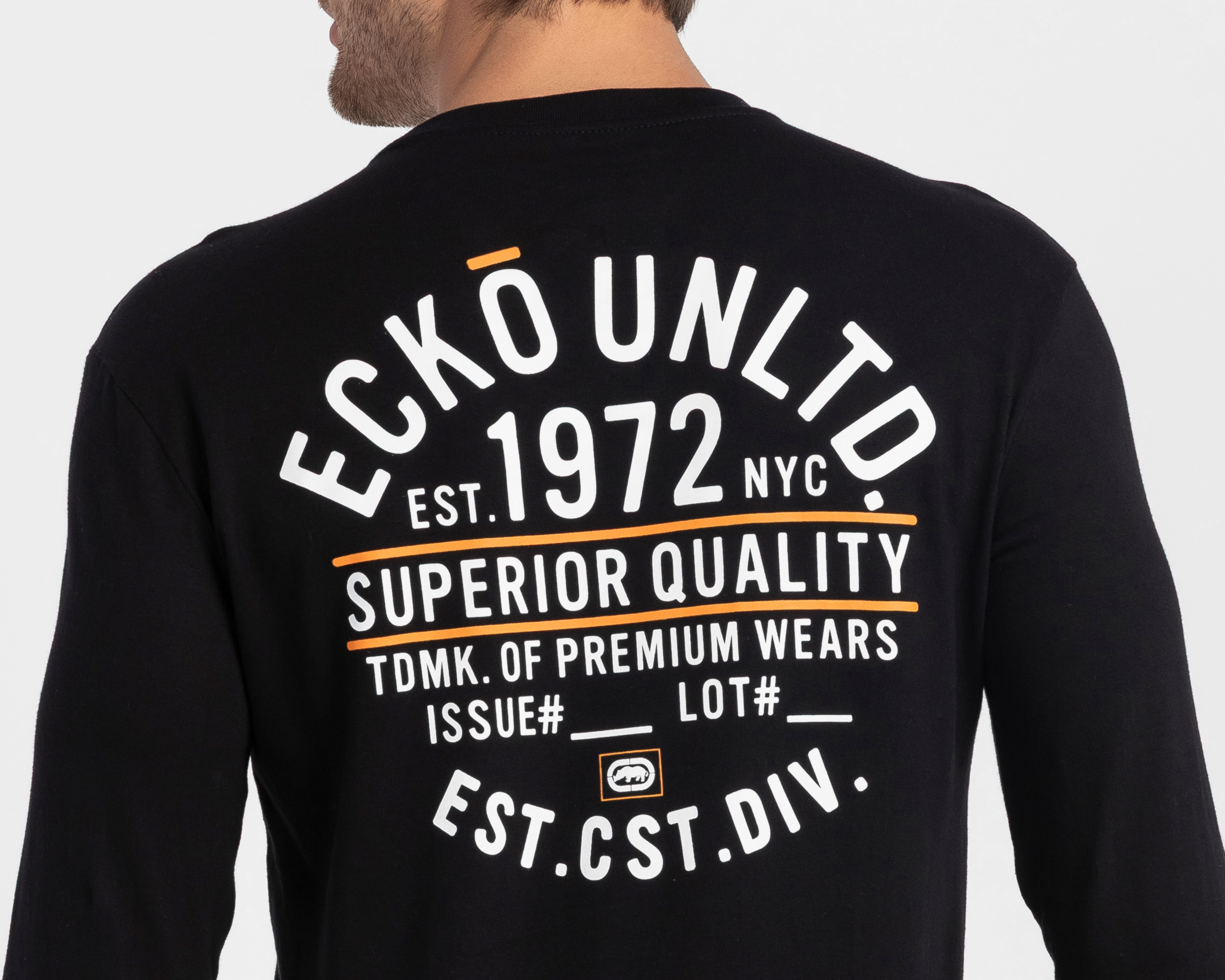 Foto 5 | Foto 5 | Playera Manga Larga Negro Ecko Unltd. para Hombre