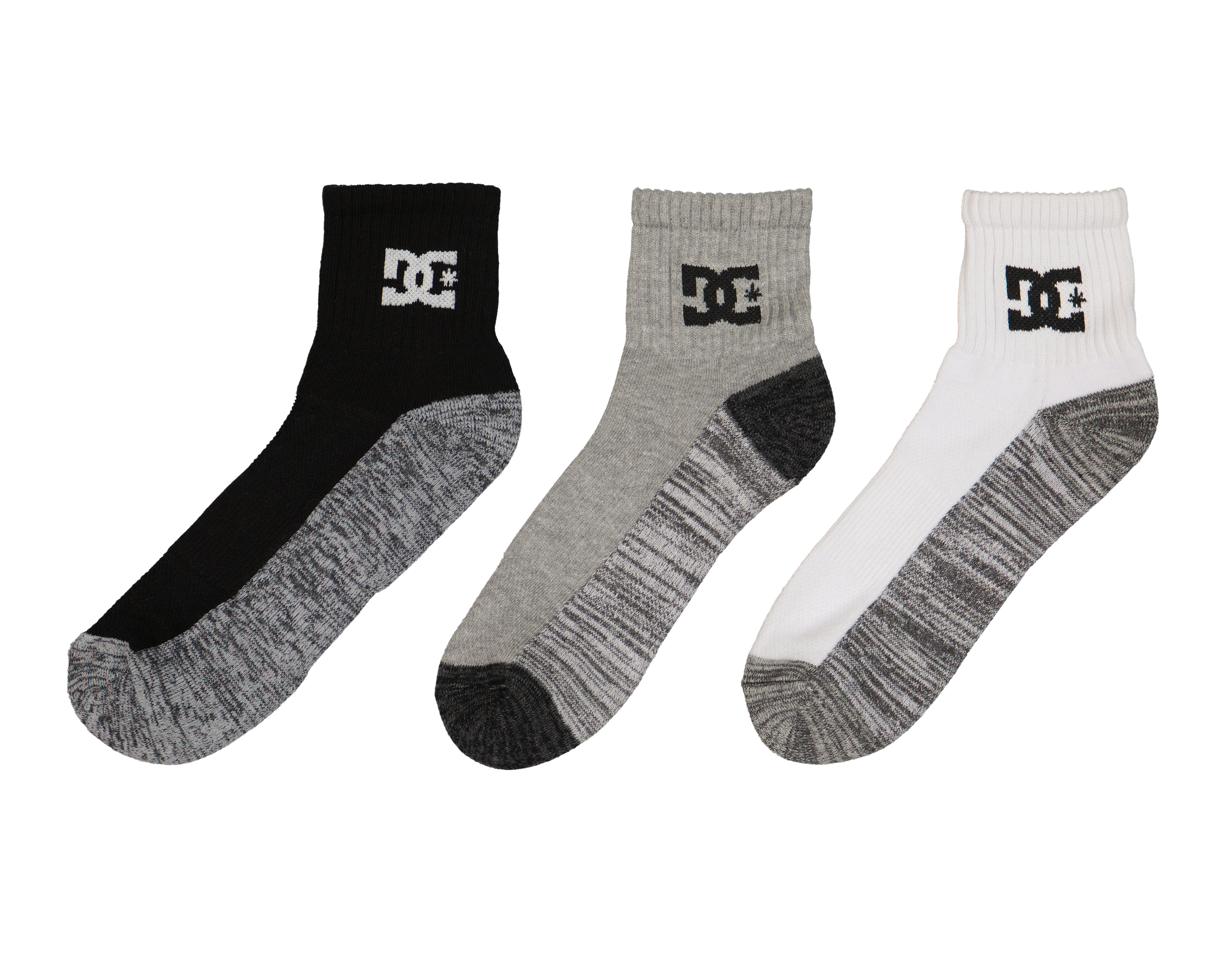 Foto 1 | Foto 1 | Calcetas Cortas Deportivas DC Shoes para Hombre 3 Pares