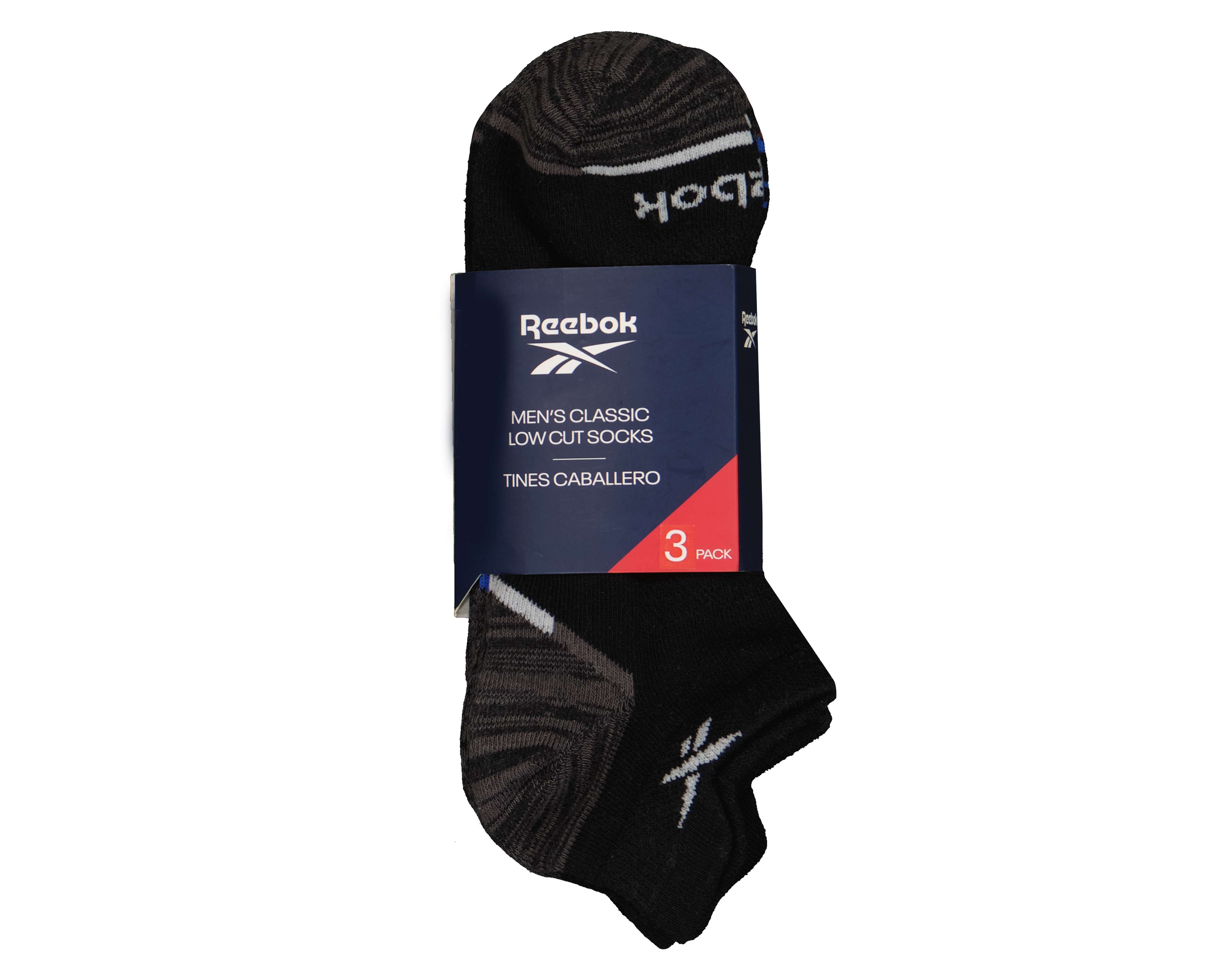 Foto 4 pulgar | Foto 3 | Calcetas Tines Deportivas Reebok para Hombre 3 Pares