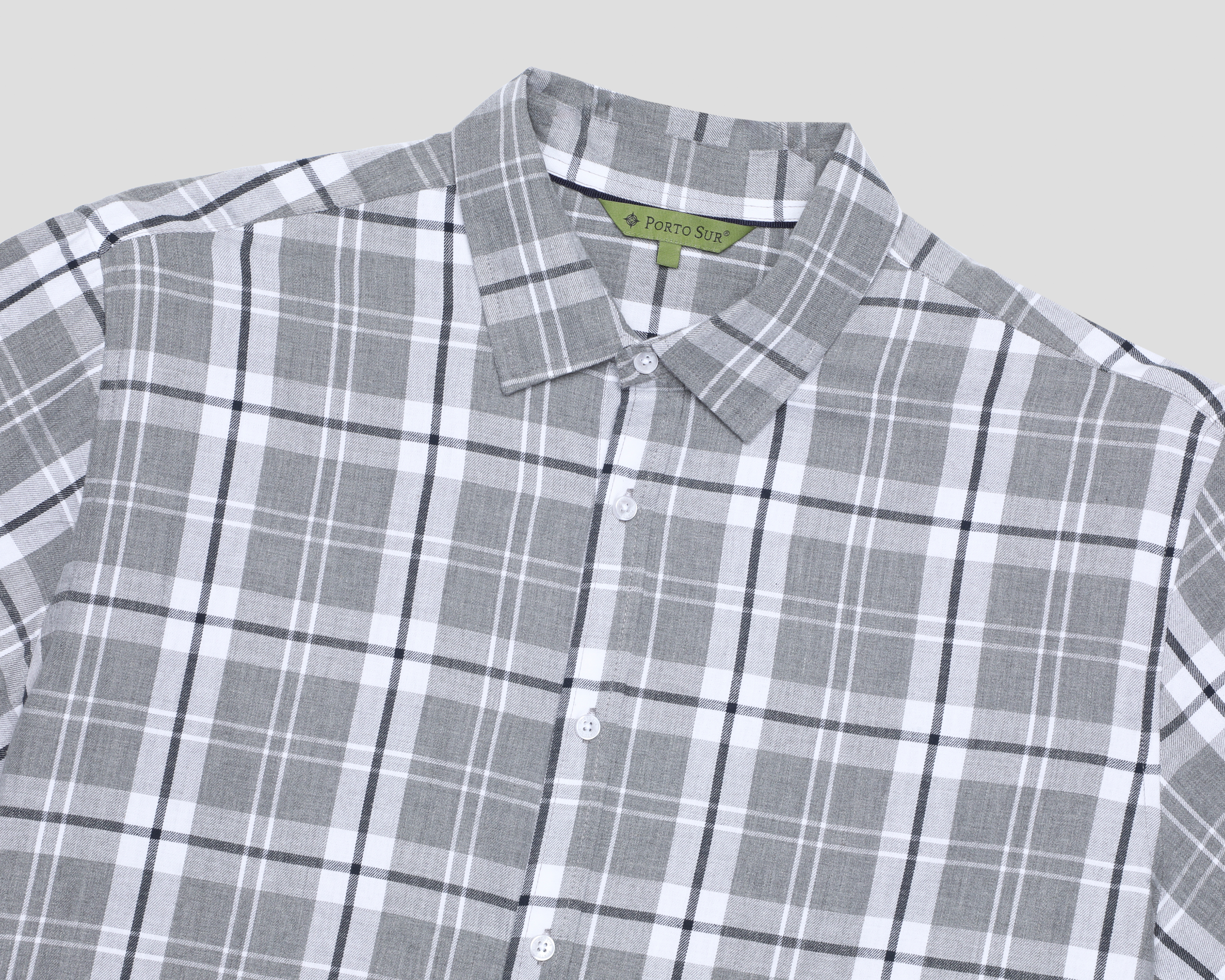 Foto 4 pulgar | Foto 3 | Camisa Casual Porto Sur Regular a Cuadros para Hombre