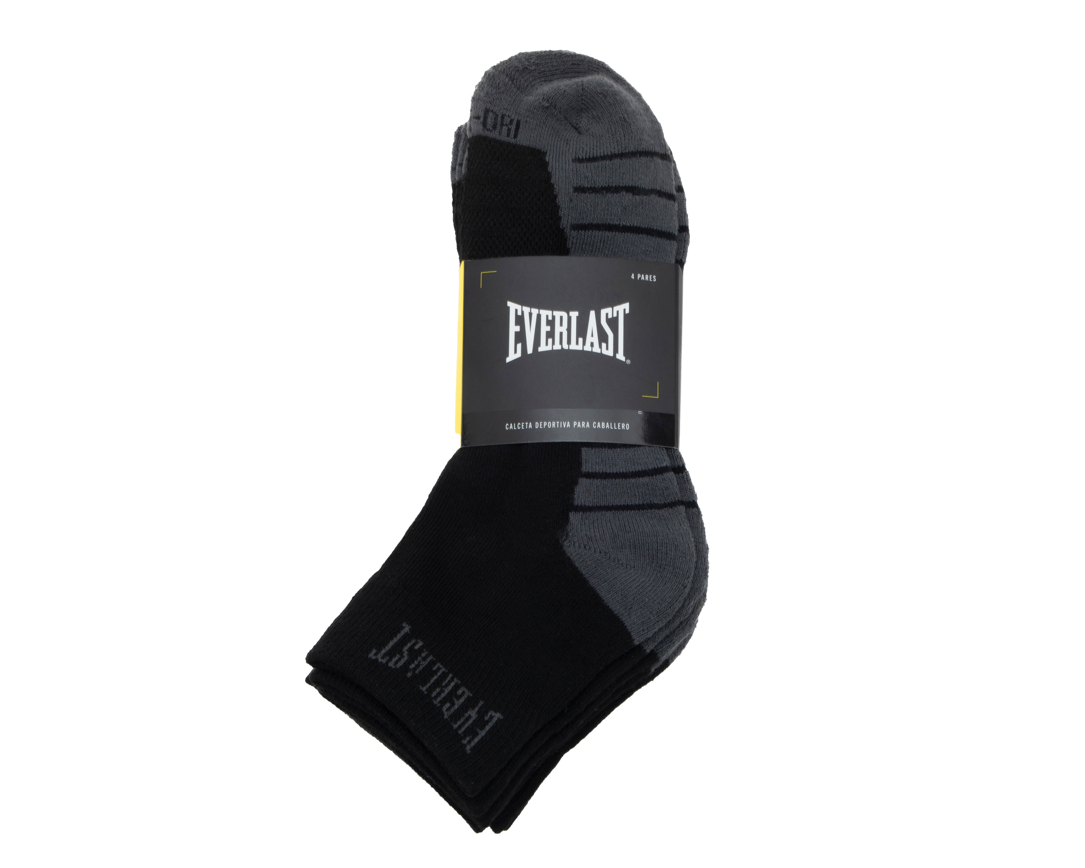 Foto 3 | Foto 3 | Calcetas Tines Deportivas Everlast para Hombre 4 Pares