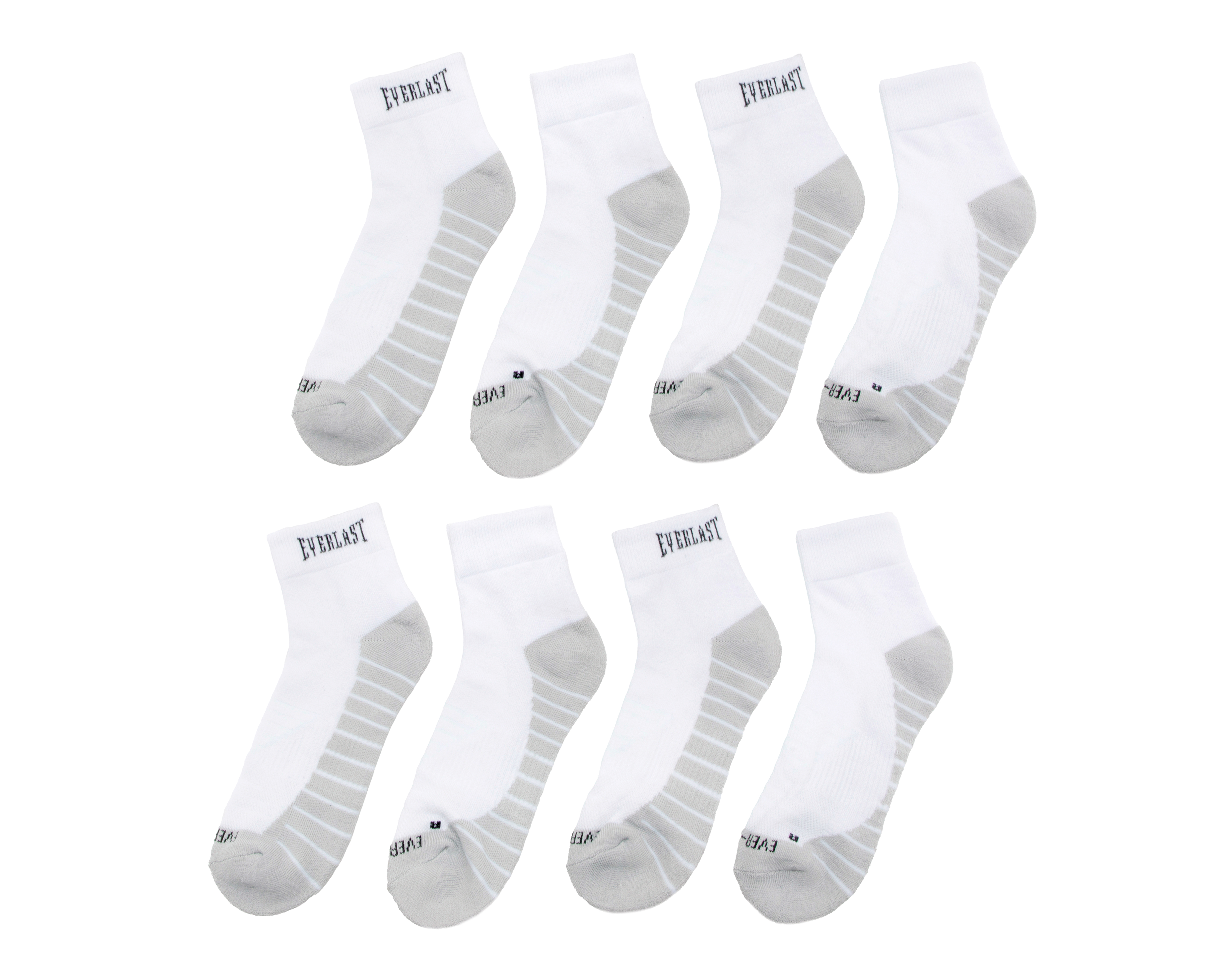 Calcetas Tines Deportivas Everlast para Hombre 4 Pares
