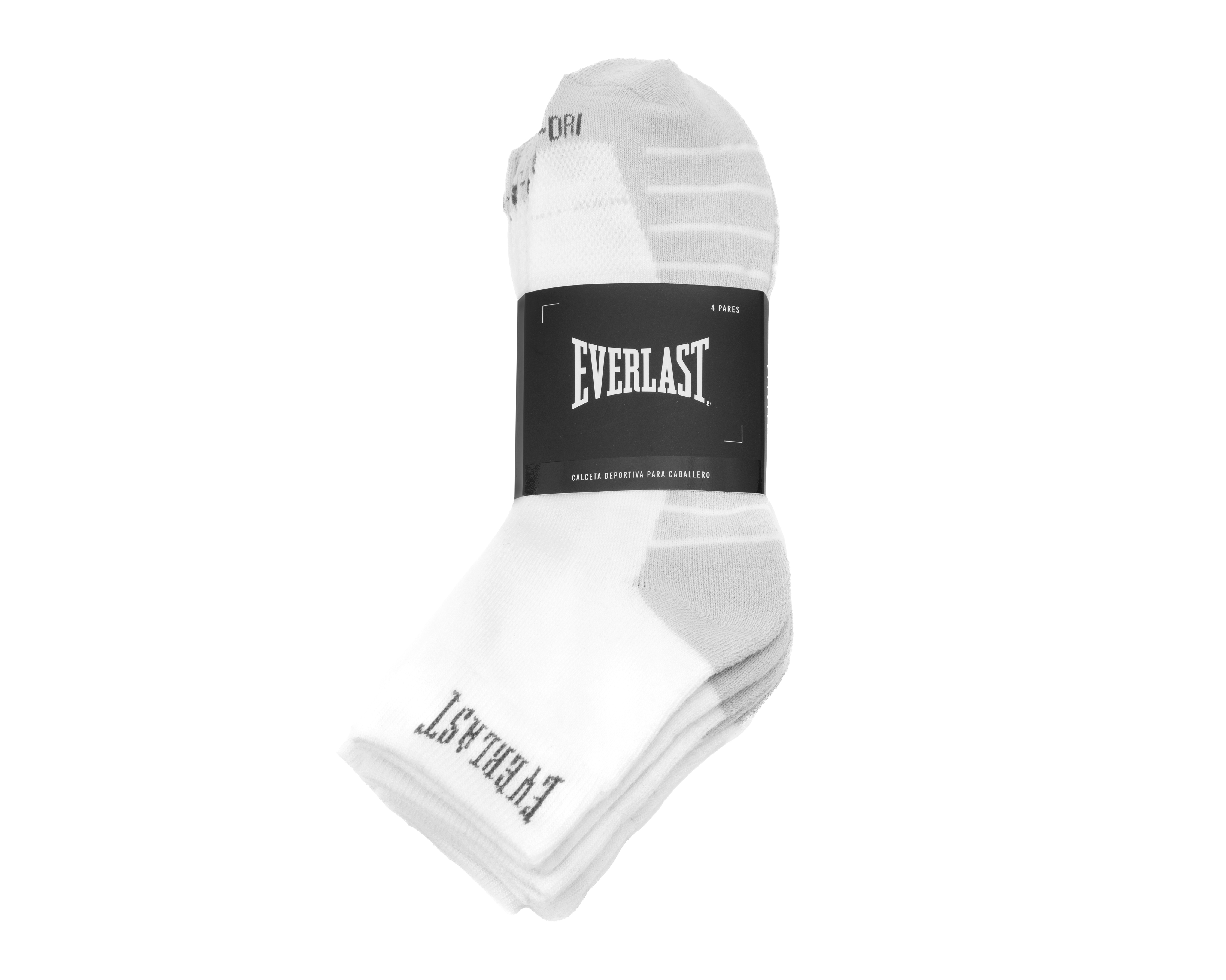 Foto 4 pulgar | Foto 3 | Calcetas Tines Deportivas Everlast para Hombre 4 Pares
