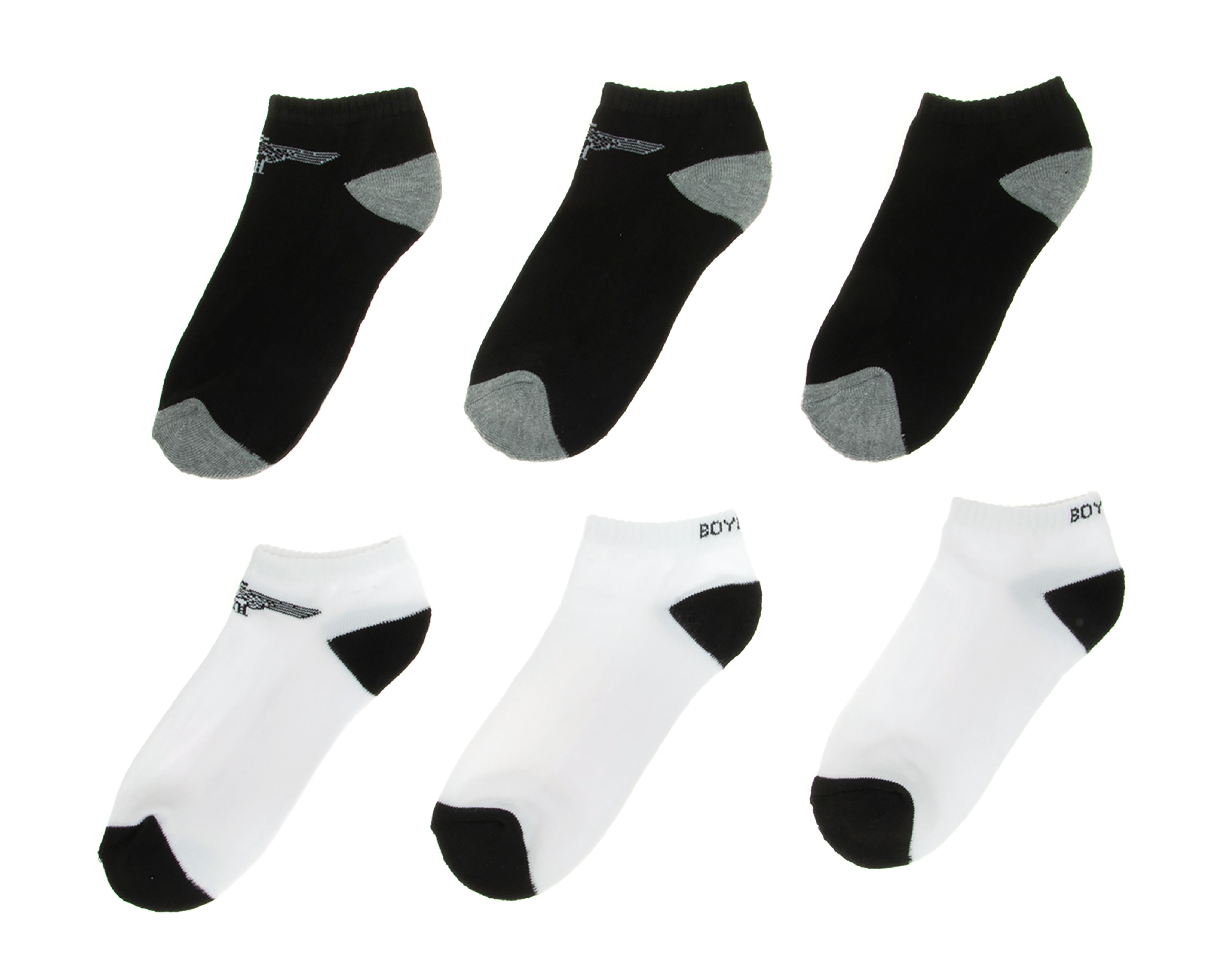 Foto 2 pulgar | Foto 1 | Calcetas Deportivas Boy London para Hombre 6 Pares