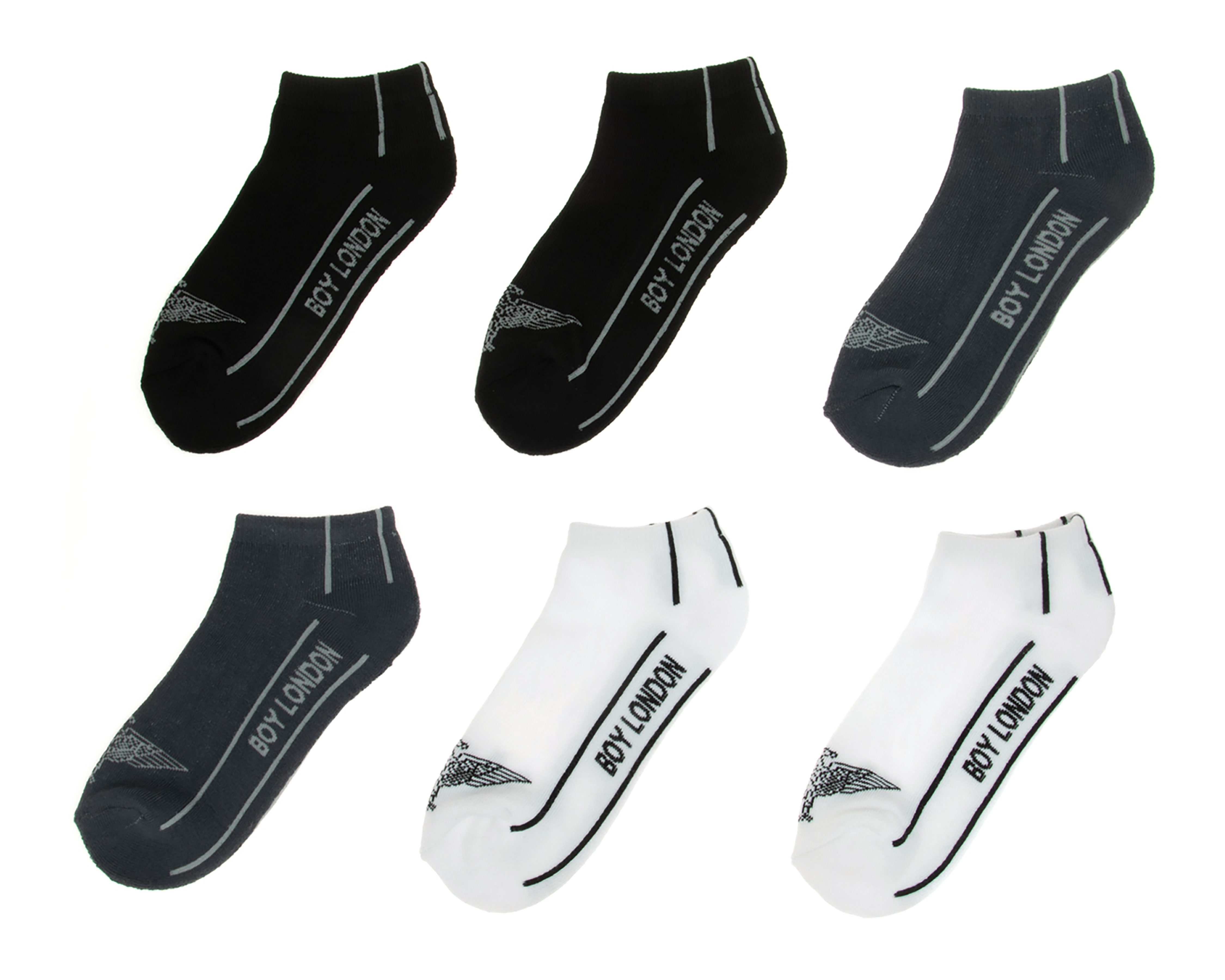 Foto 1 | Foto 1 | Calcetas Deportivas Boy London para Hombre 6 Pares