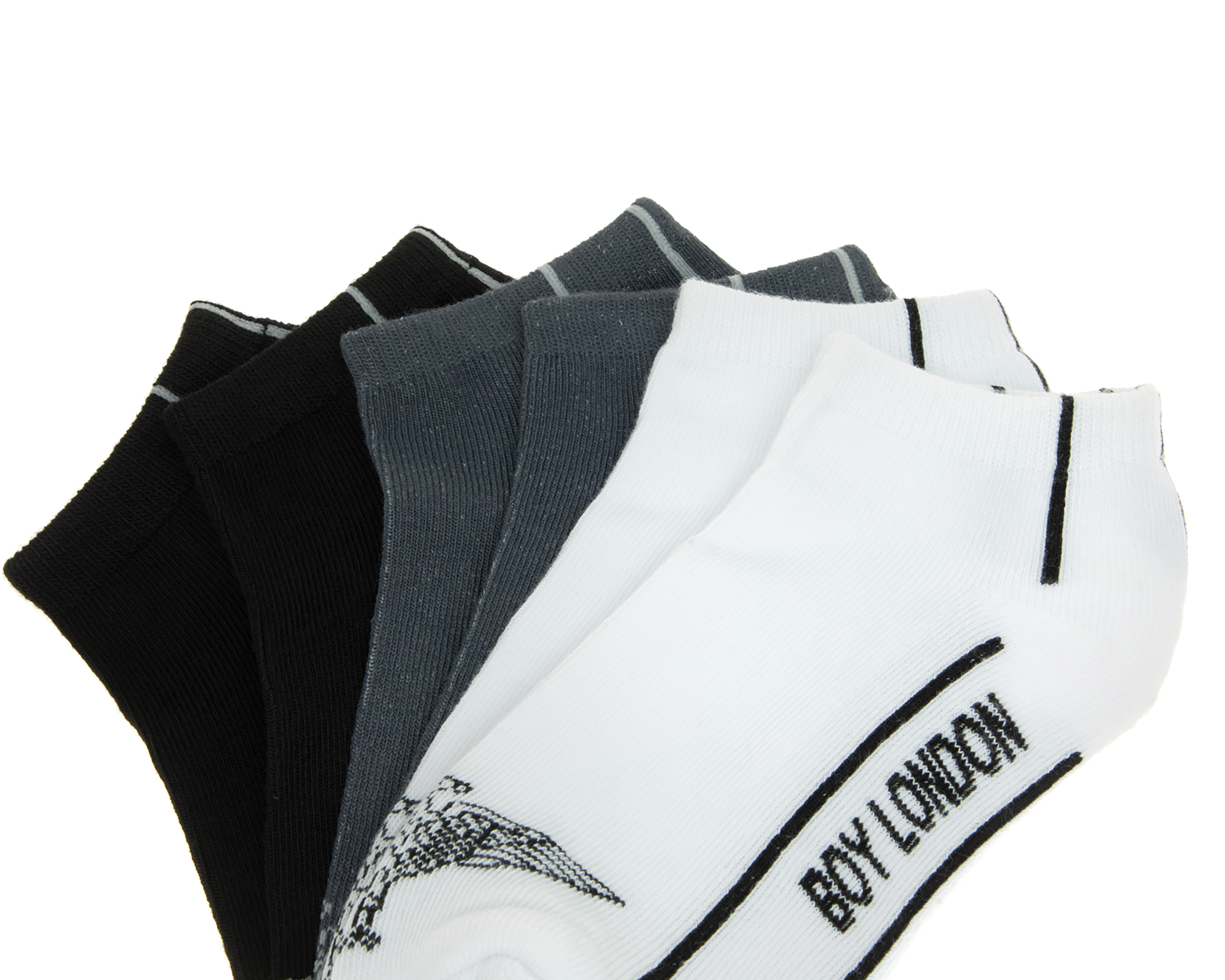 Foto 2 | Foto 2 | Calcetas Deportivas Boy London para Hombre 6 Pares