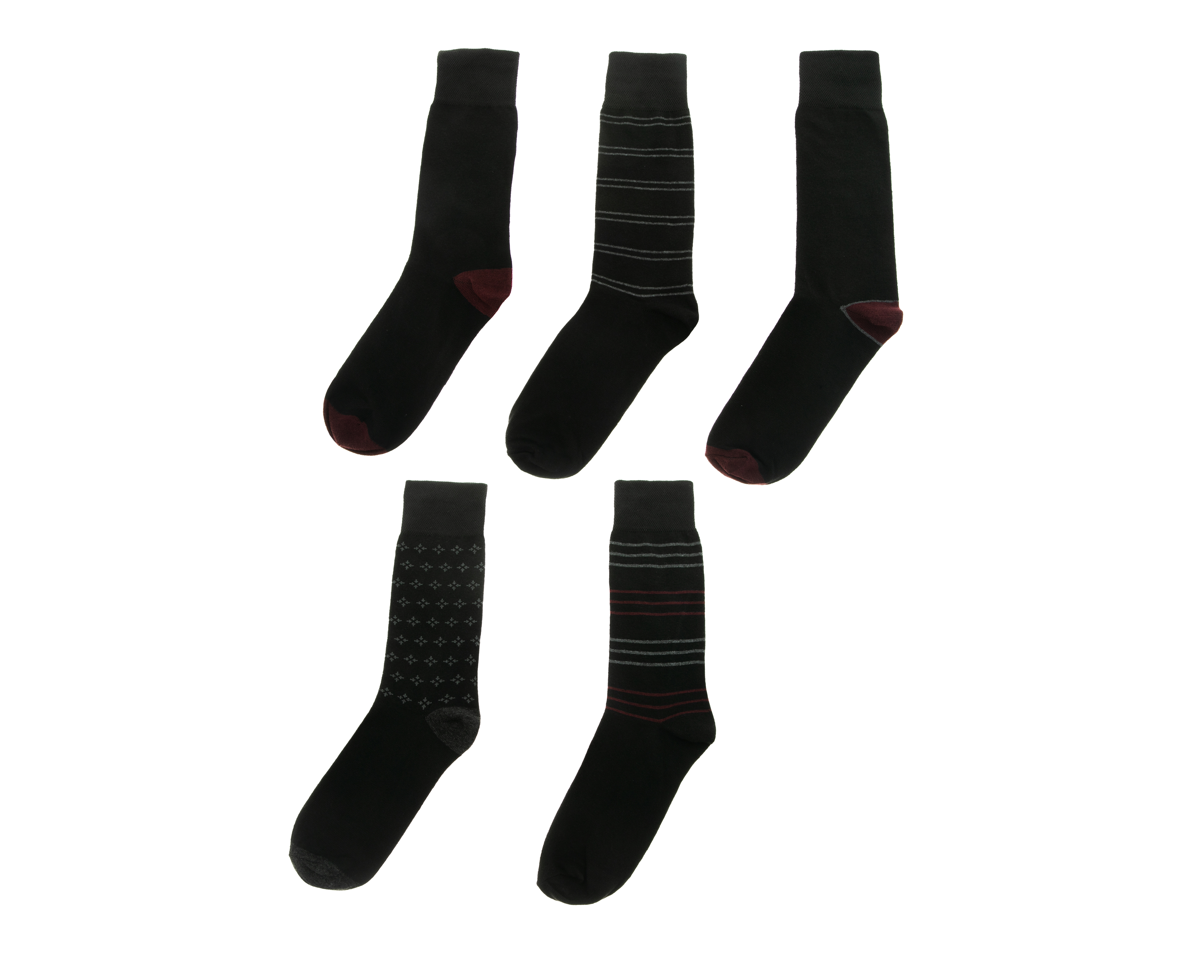 Foto 1 | Foto 1 | Calcetas Largas de Vestir Wall Street para Hombre 5 Pares