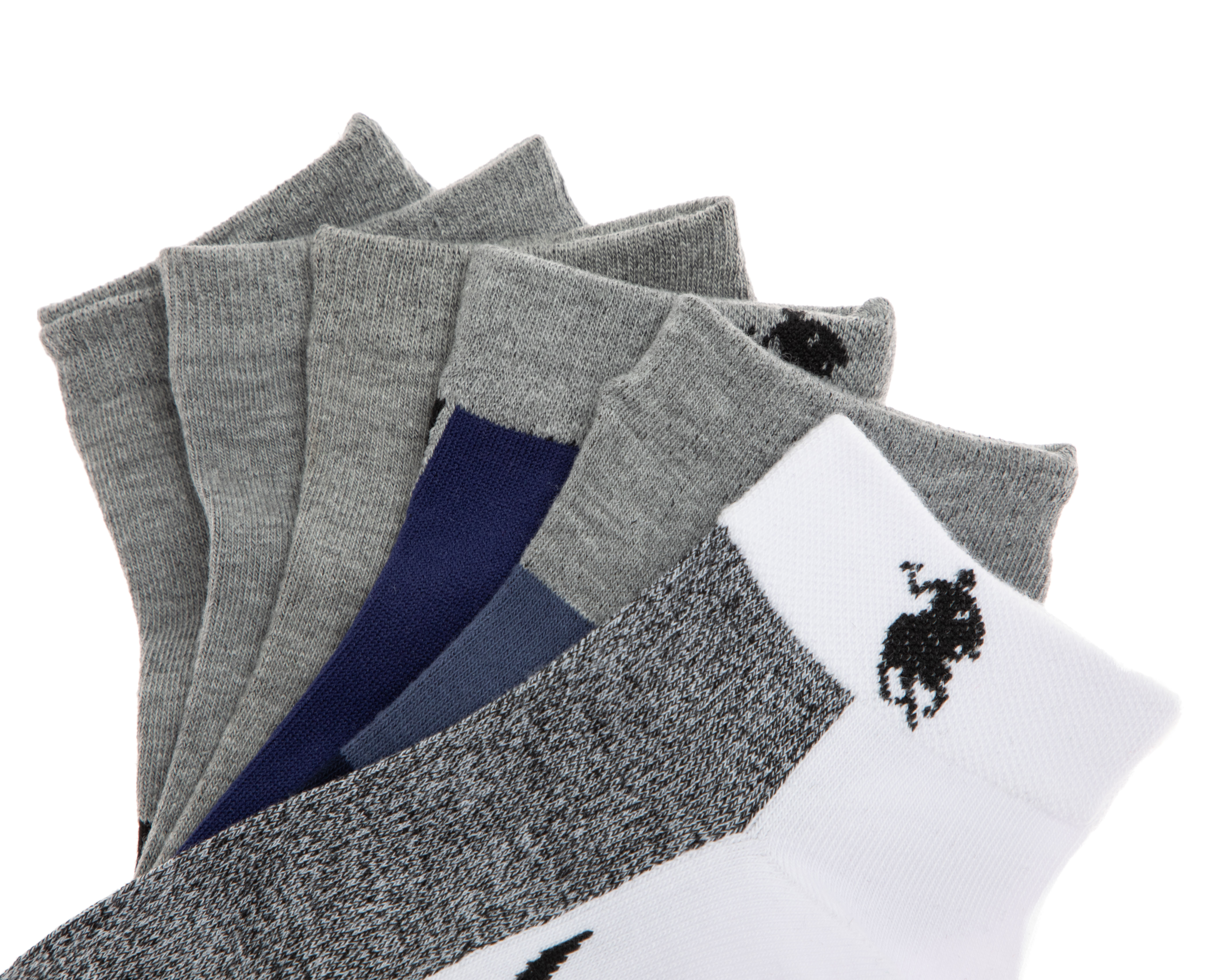 Foto 2 | Foto 2 | Calcetas Cortas Polo Union Club para Hombre 6 Pares