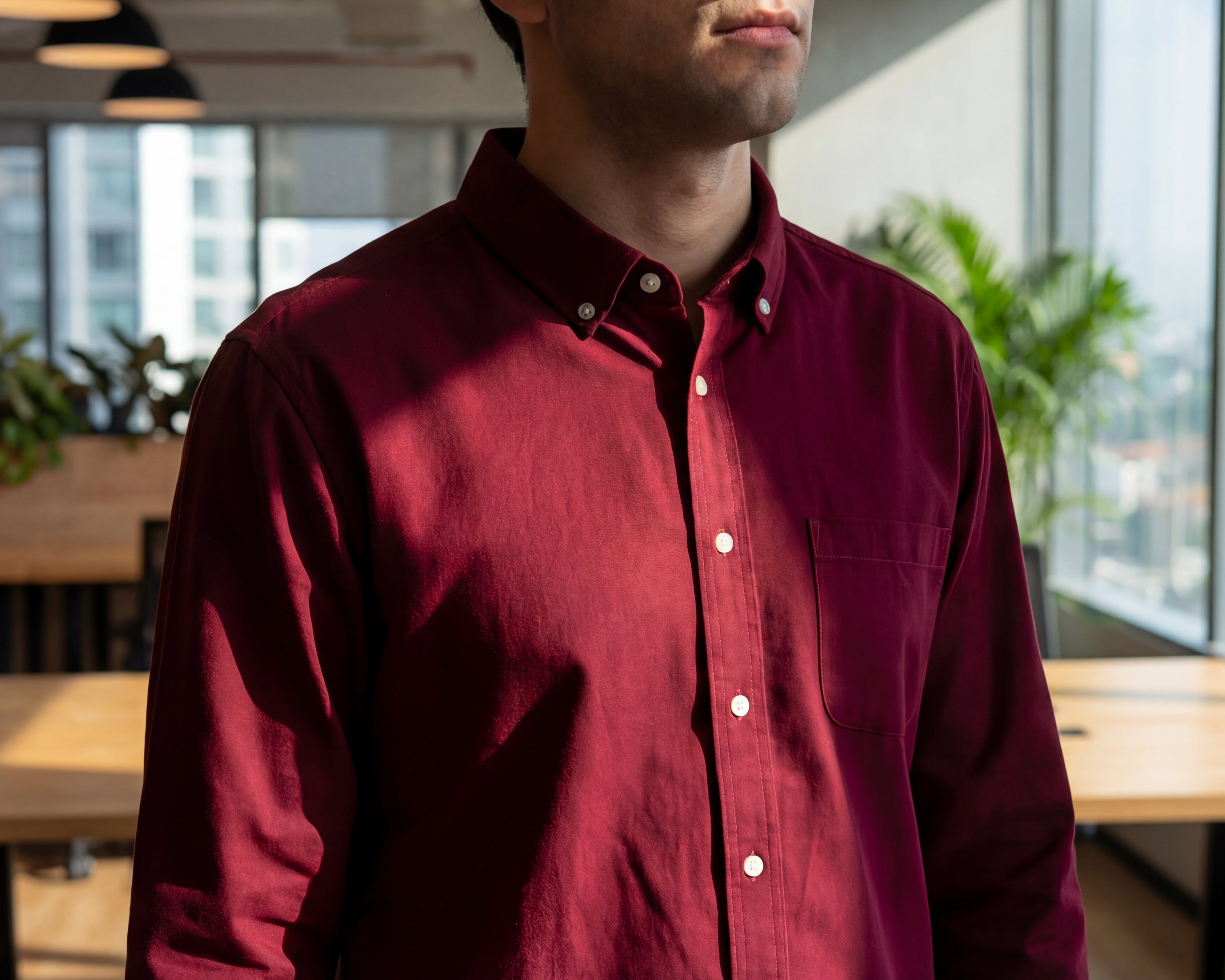 Foto 4 | Foto 4 | Camisa Wall Street Regular Lisa para Hombre