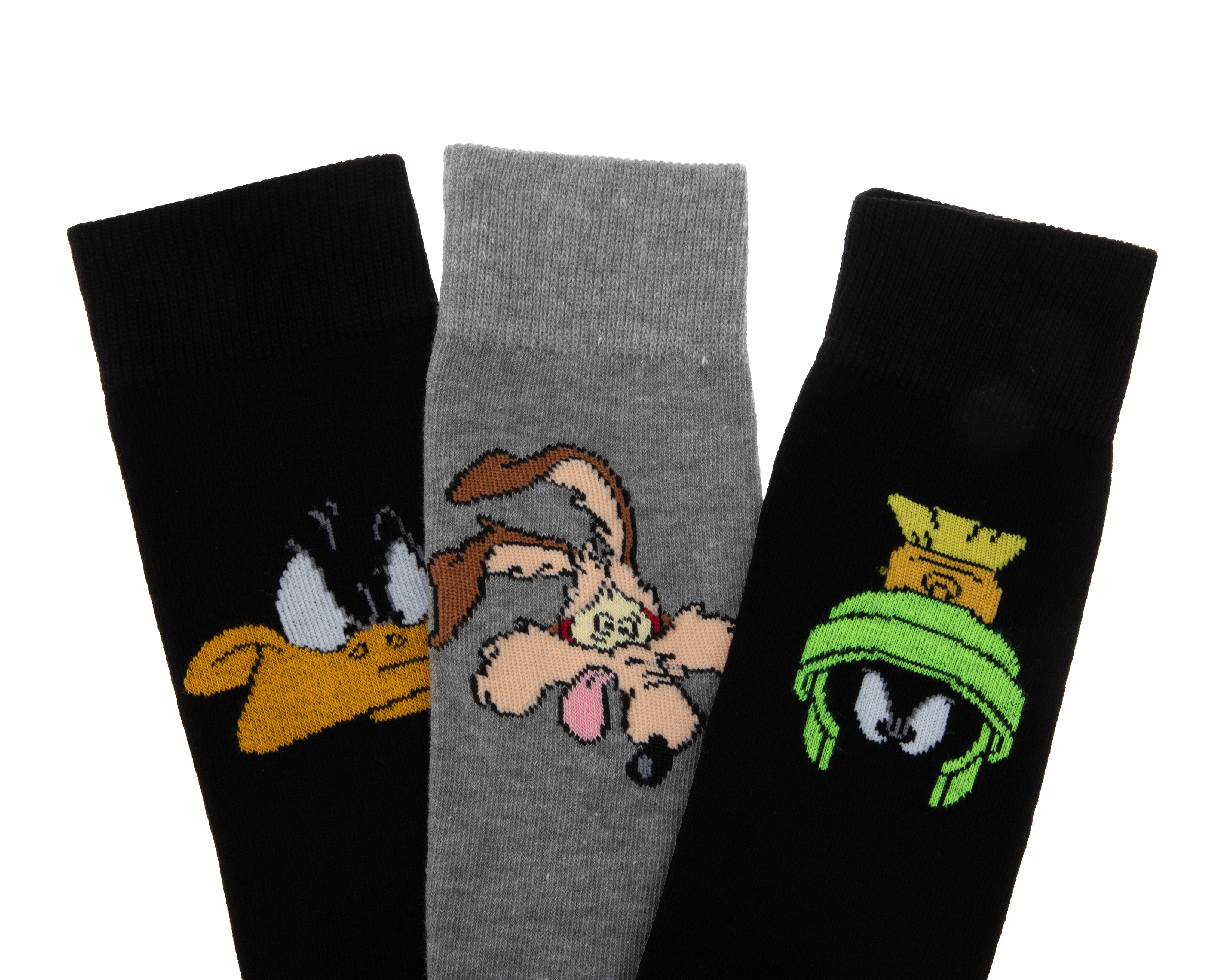 Foto 2 | Foto 2 | Calcetas Largas Looney Tunes para Hombre 3 Pares