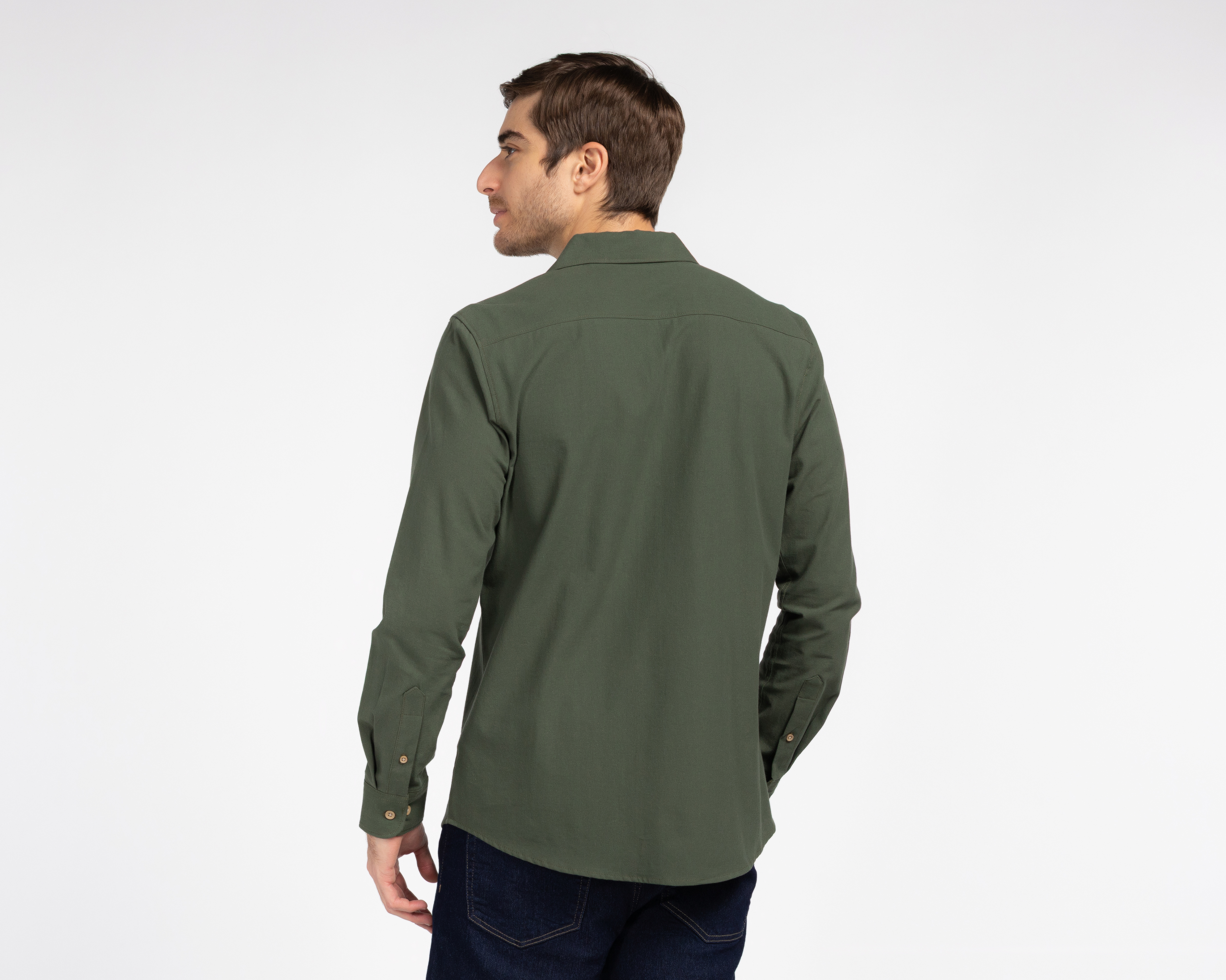 Foto 4 pulgar | Foto 3 | Camisa Refill Regular Lisa para Hombre