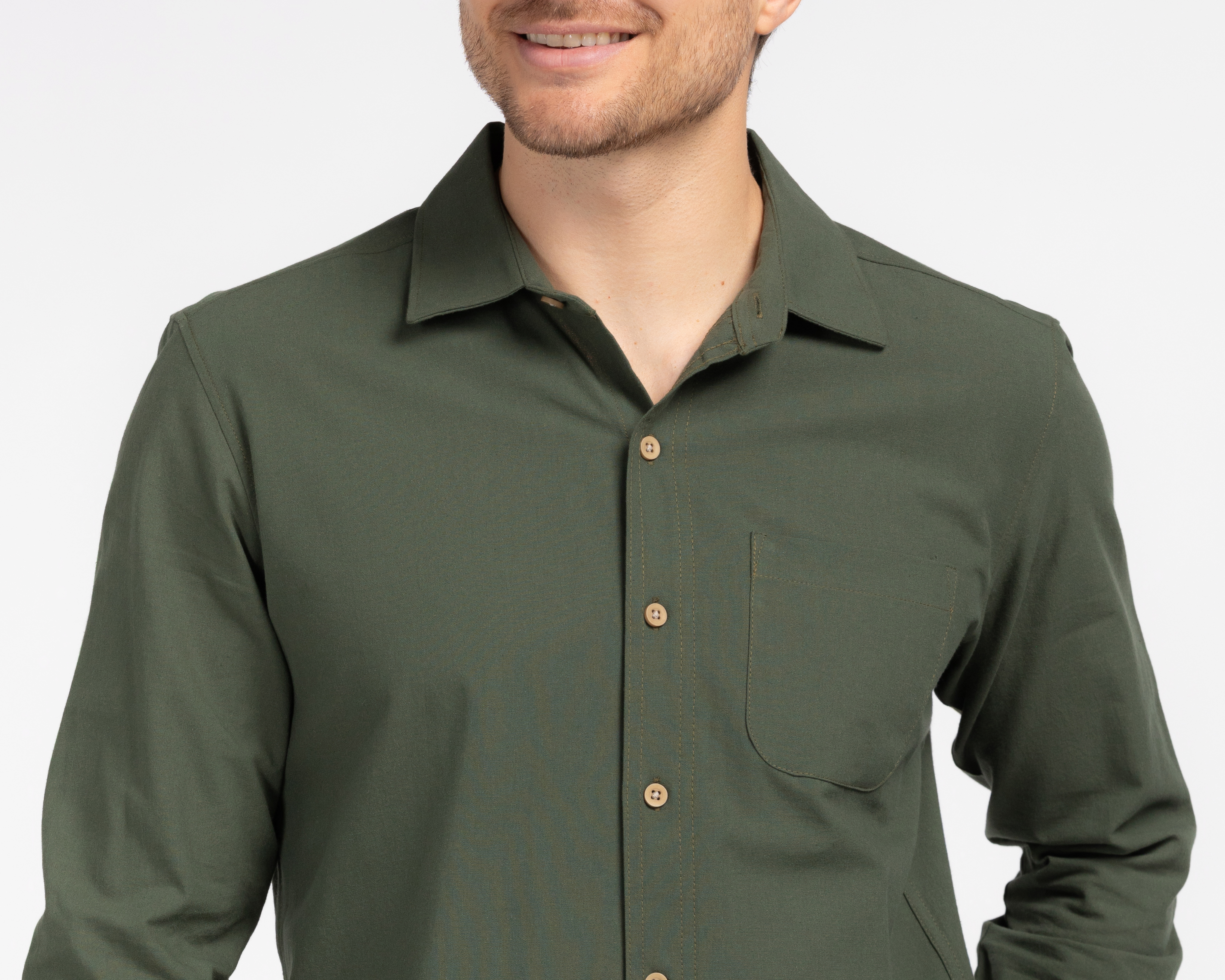 Foto 4 | Foto 4 | Camisa Refill Regular Lisa para Hombre