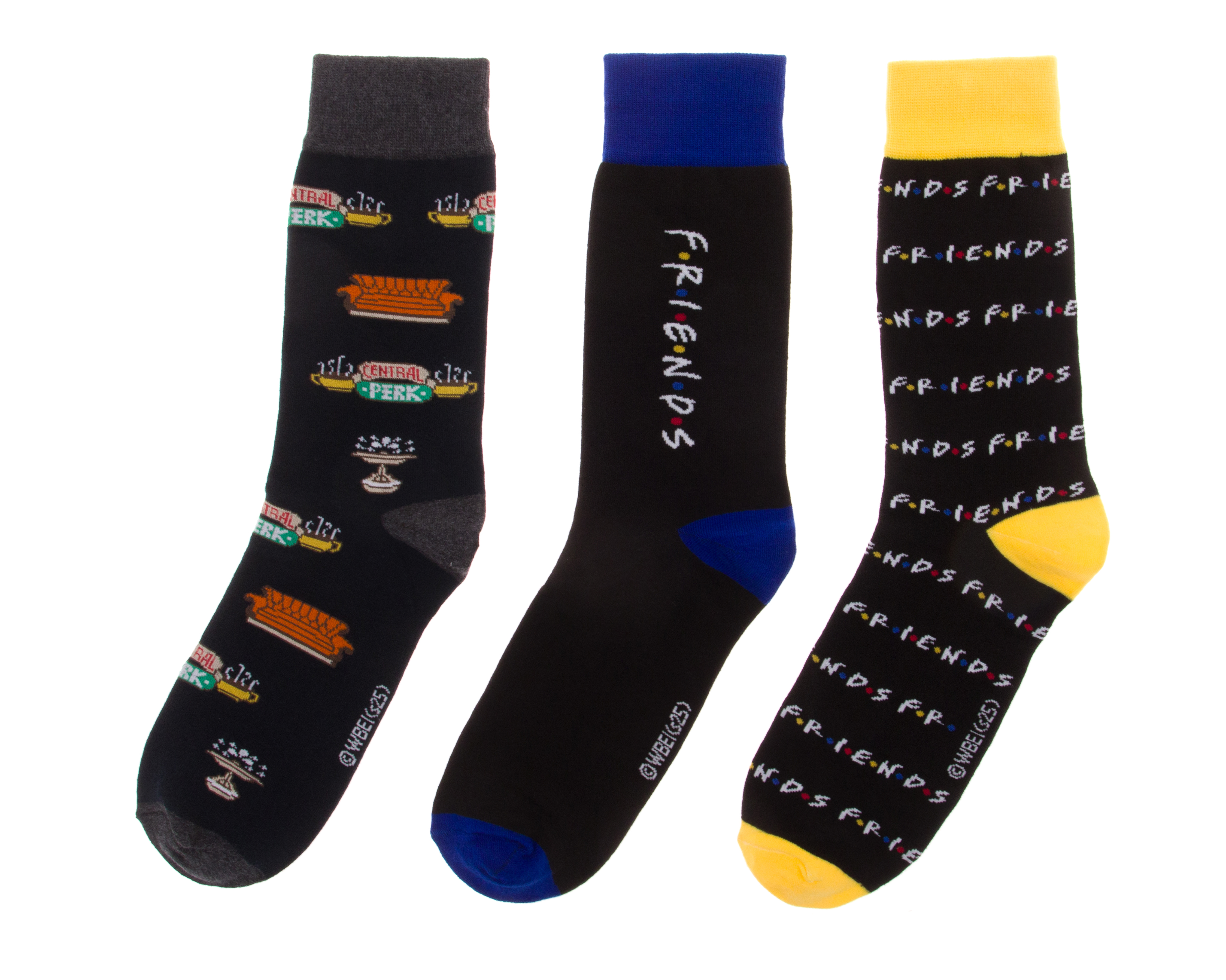 Calcetas Largas Friends para Hombre 3 Pares