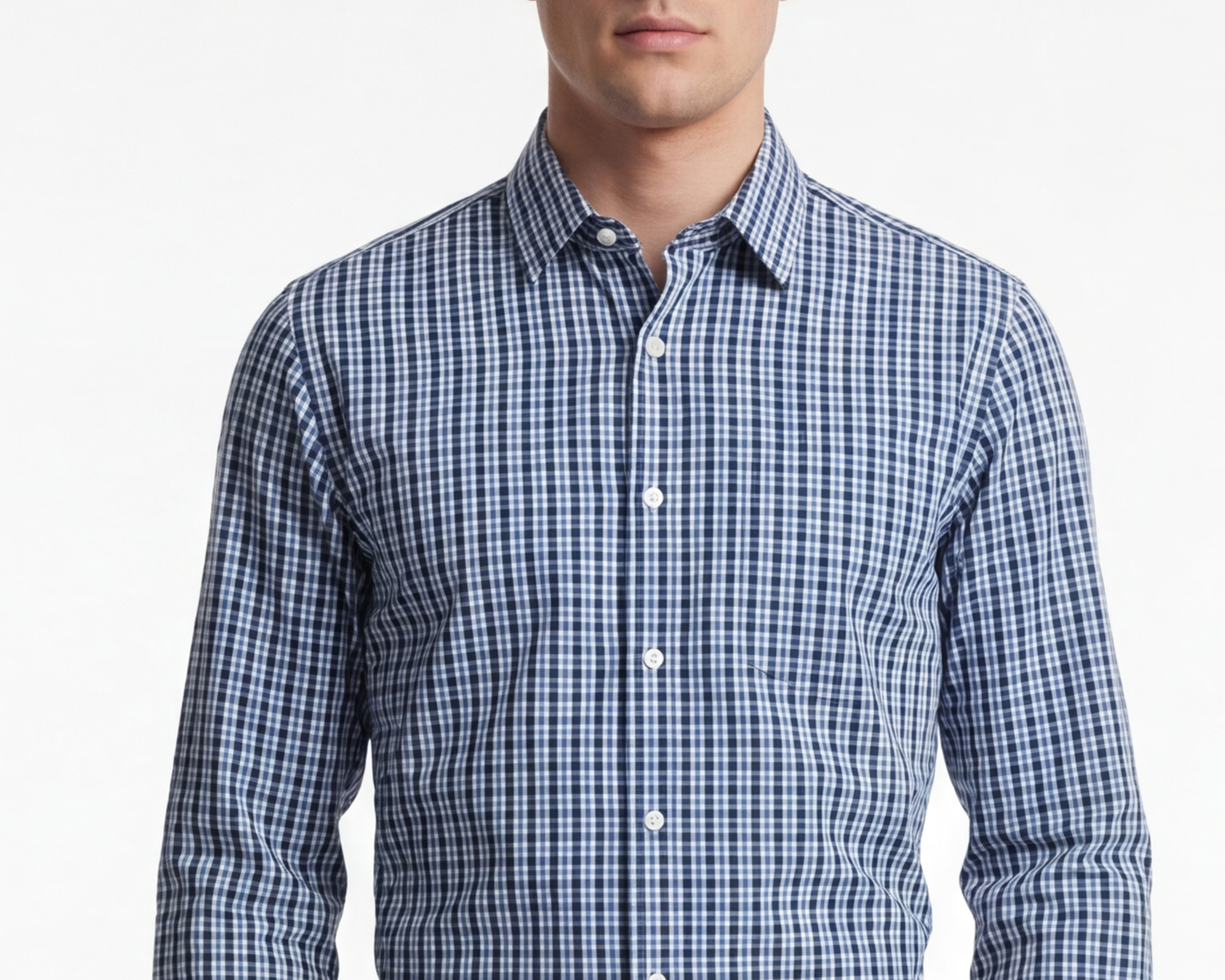 Foto 5 pulgar | Foto 4 | Camisa Casual Porto Sur Regular a Cuadros para Hombre