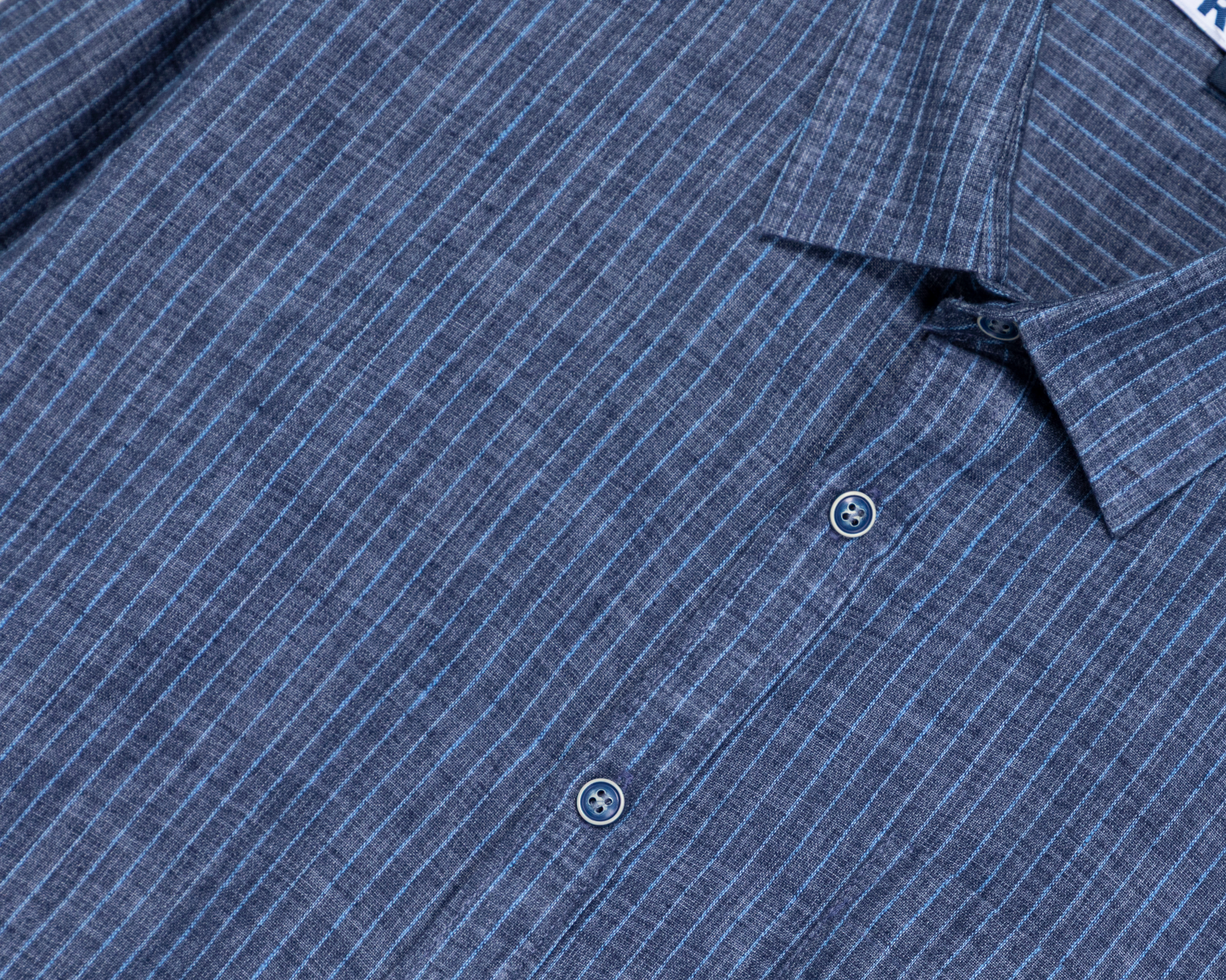 Foto 4 pulgar | Foto 3 | Camisa Casual Refill Regular Fit a Rayas para Hombre