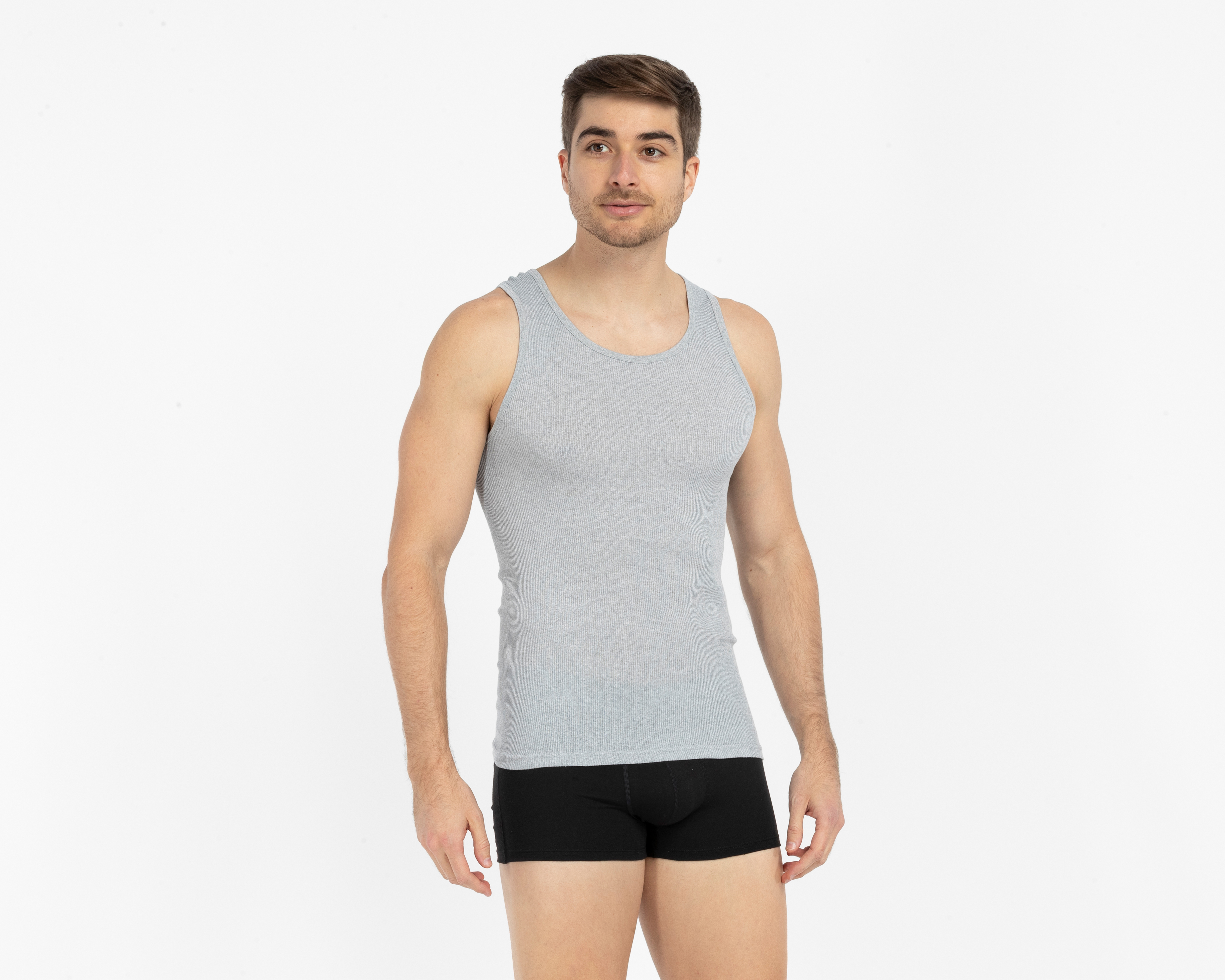 Foto 2 | Foto 2 | Camiseta Interior Cuello Redondo Polo Union Club para Hombre 4 Piezas