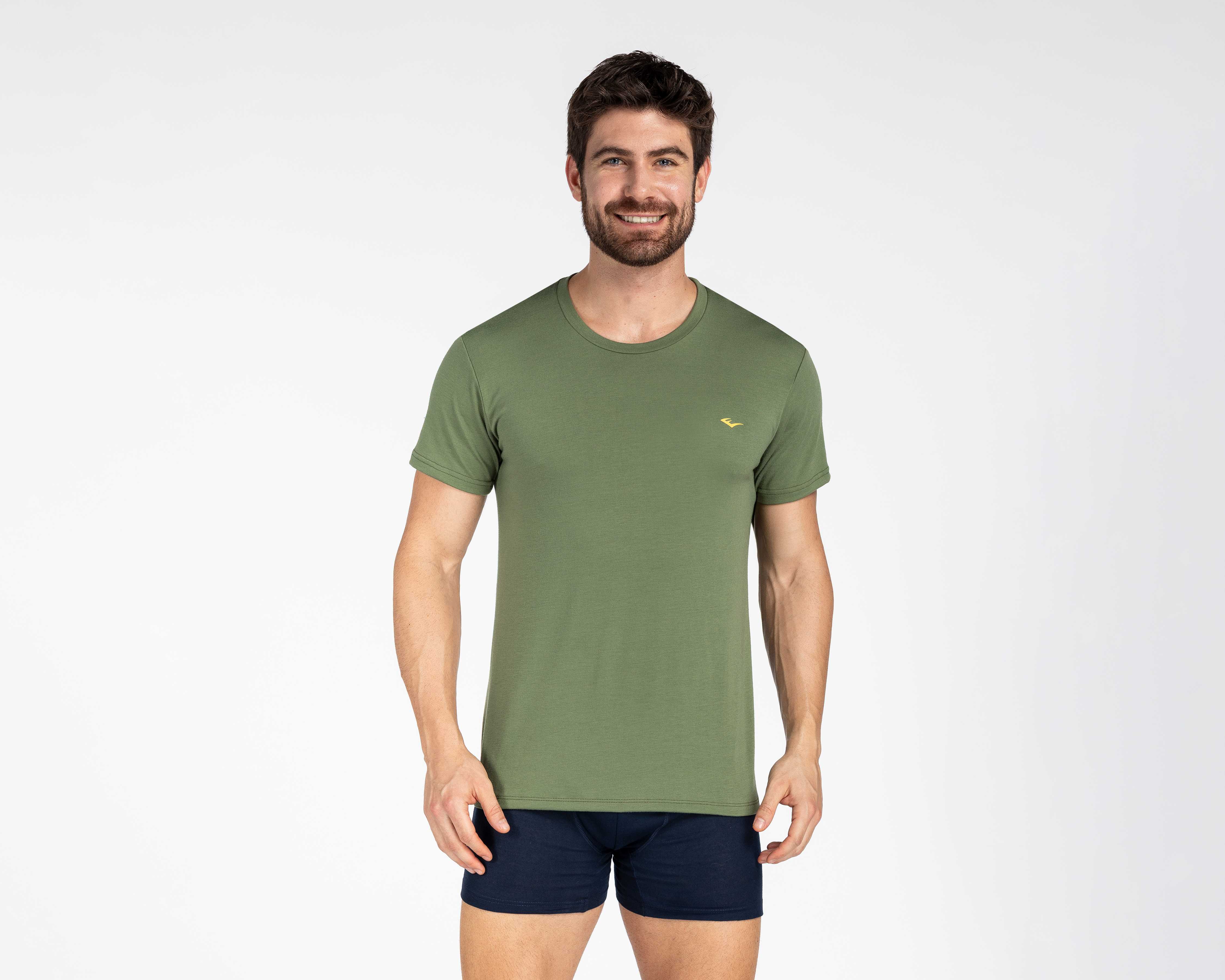 Foto 2 | Foto 2 | Playera Interior Cuello Redondo Everlast para Hombre 2 Piezas