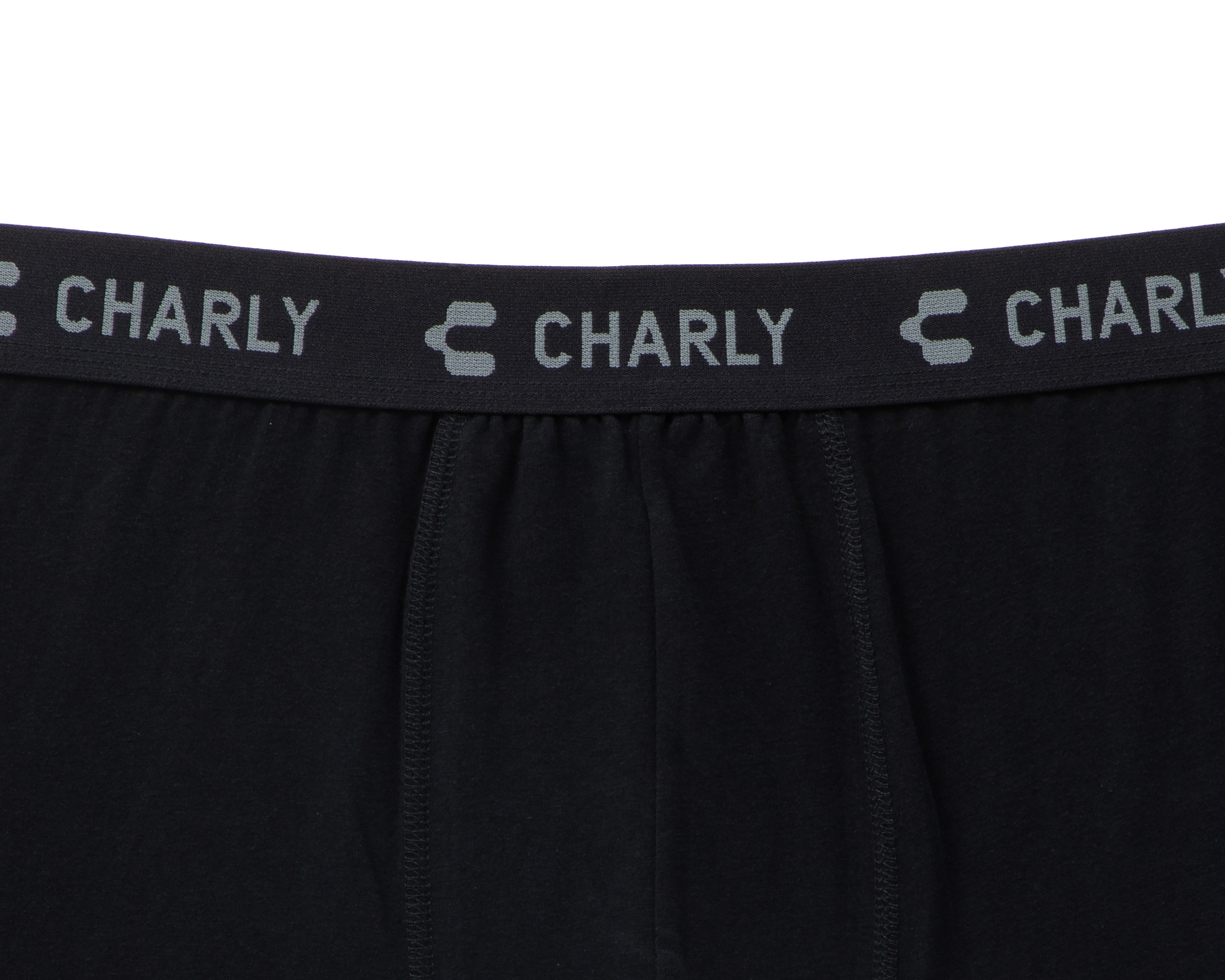 Foto 4 pulgar | Foto 3 | Bóxer Corto Negro Charly para Hombre 3 Piezas
