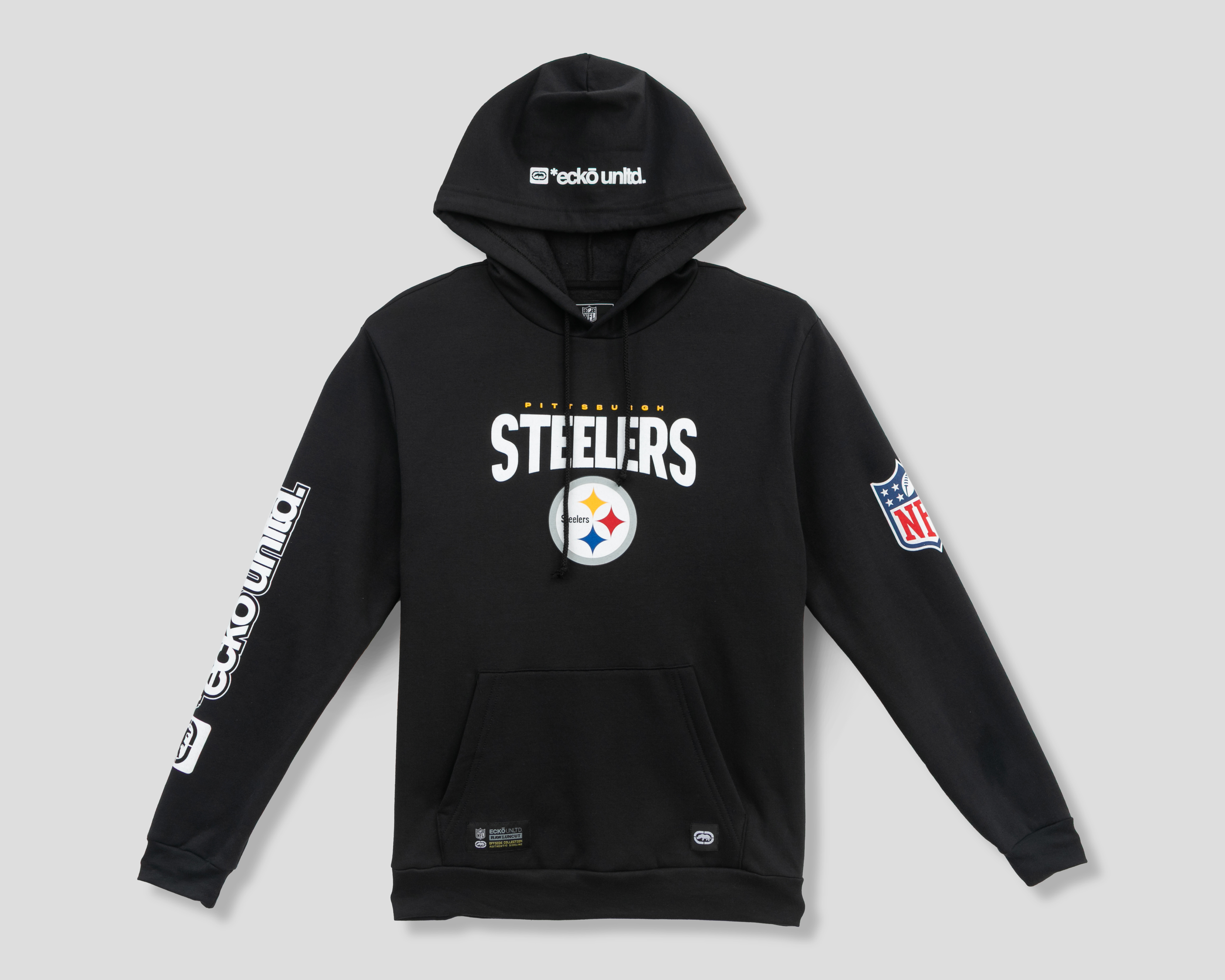 Foto 2 pulgar | Foto 1 | Sudadera Ecko Unltd. Pittsburgh Steelers para Hombre