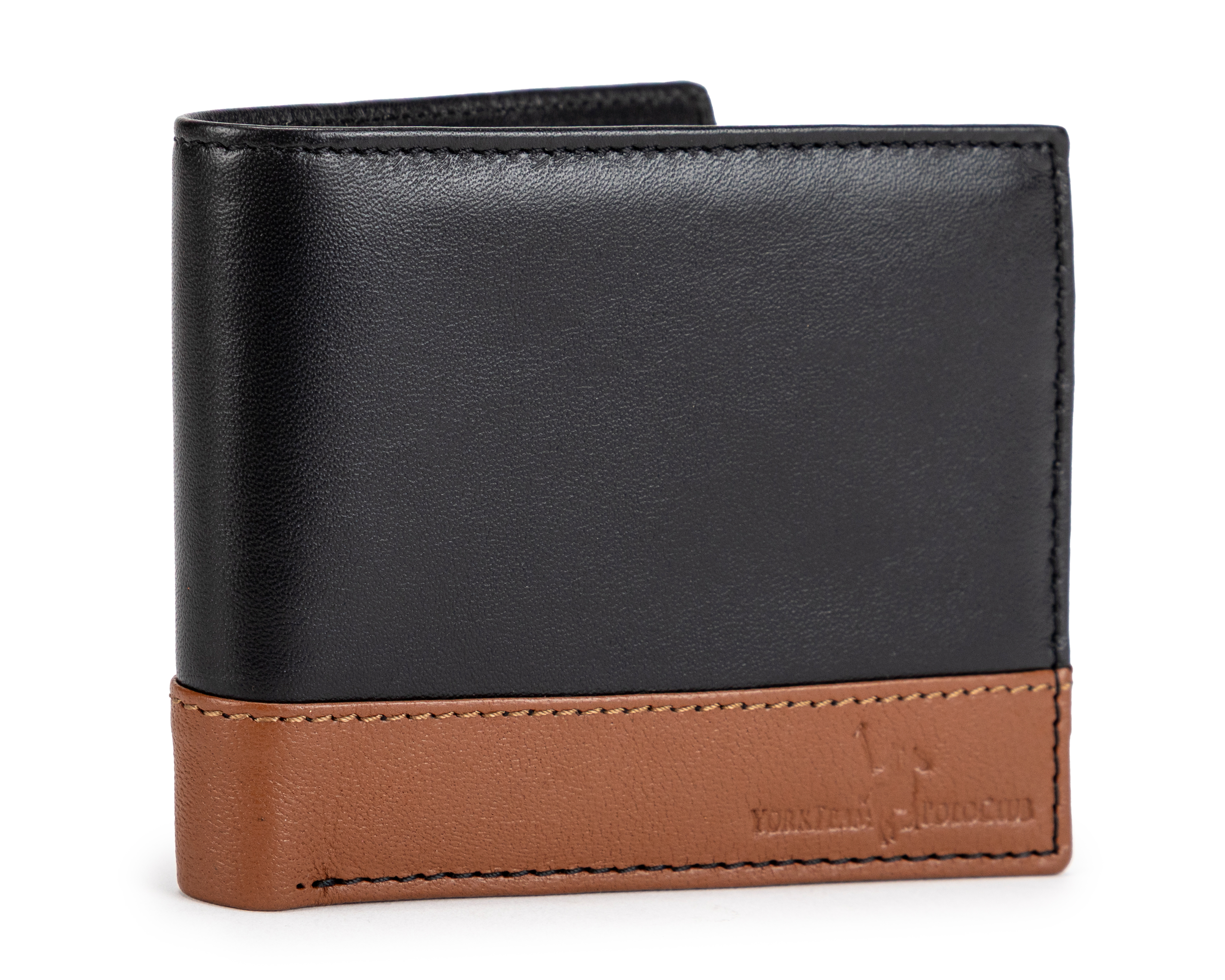 Cartera de Piel para Hombre York Team Polo Club Negra