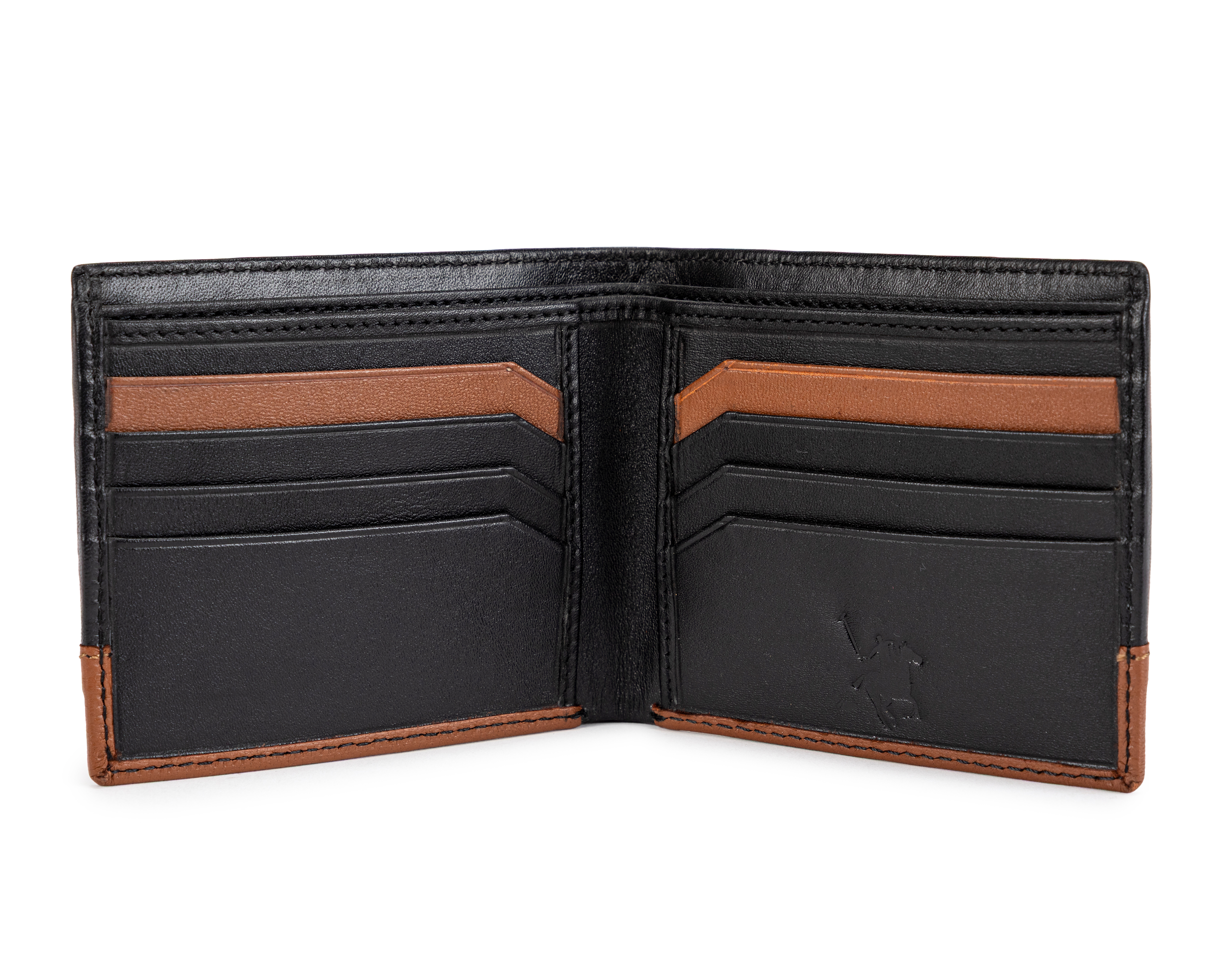 Foto 4 pulgar | Foto 3 | Cartera de Piel para Hombre York Team Polo Club Negra