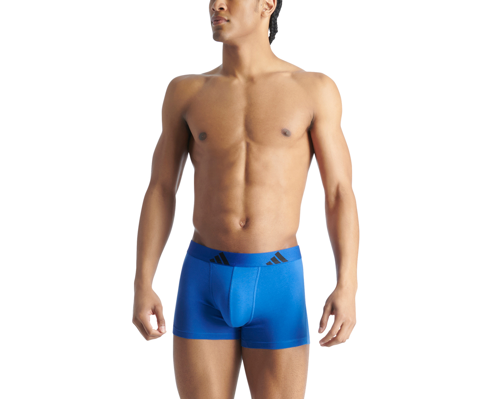 Foto 4 | Foto 4 | Bóxer Corto Adidas para Hombre 3 Piezas