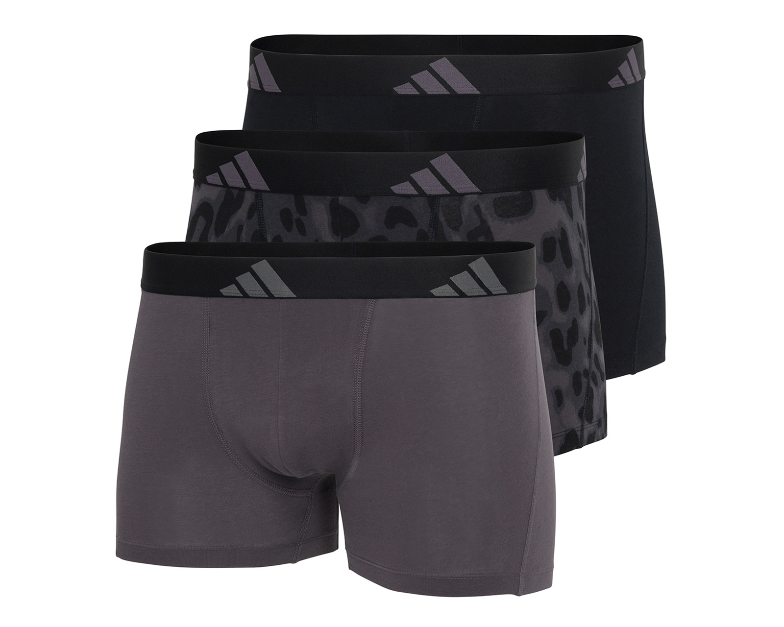 Foto 1 | Foto 1 | Bóxer Corto Adidas para Hombre 3 Piezas