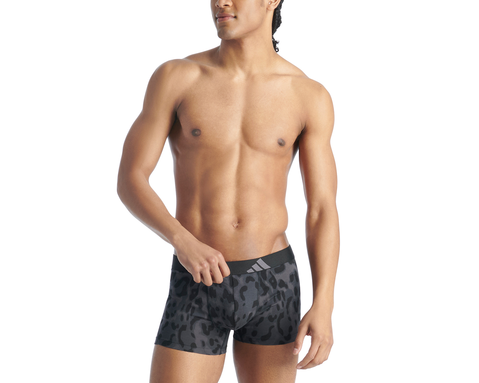Foto 5 | Foto 5 | Bóxer Corto Adidas para Hombre 3 Piezas