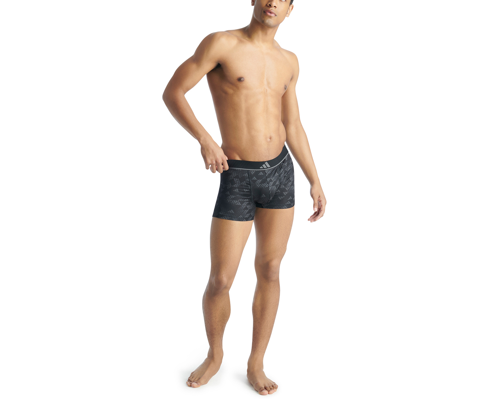 Foto 7 | Foto 7 | Bóxer Corto Adidas para Hombre 3 Piezas
