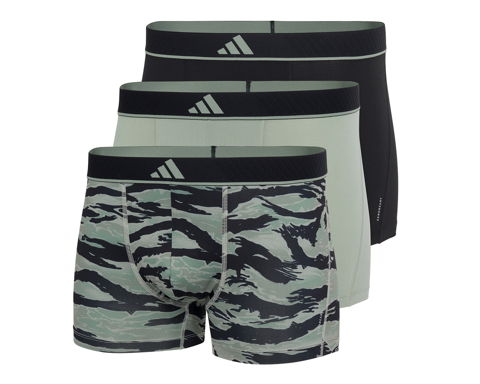 Foto 1 | Foto 1 | Bóxer Corto Adidas para Hombre 3 Piezas