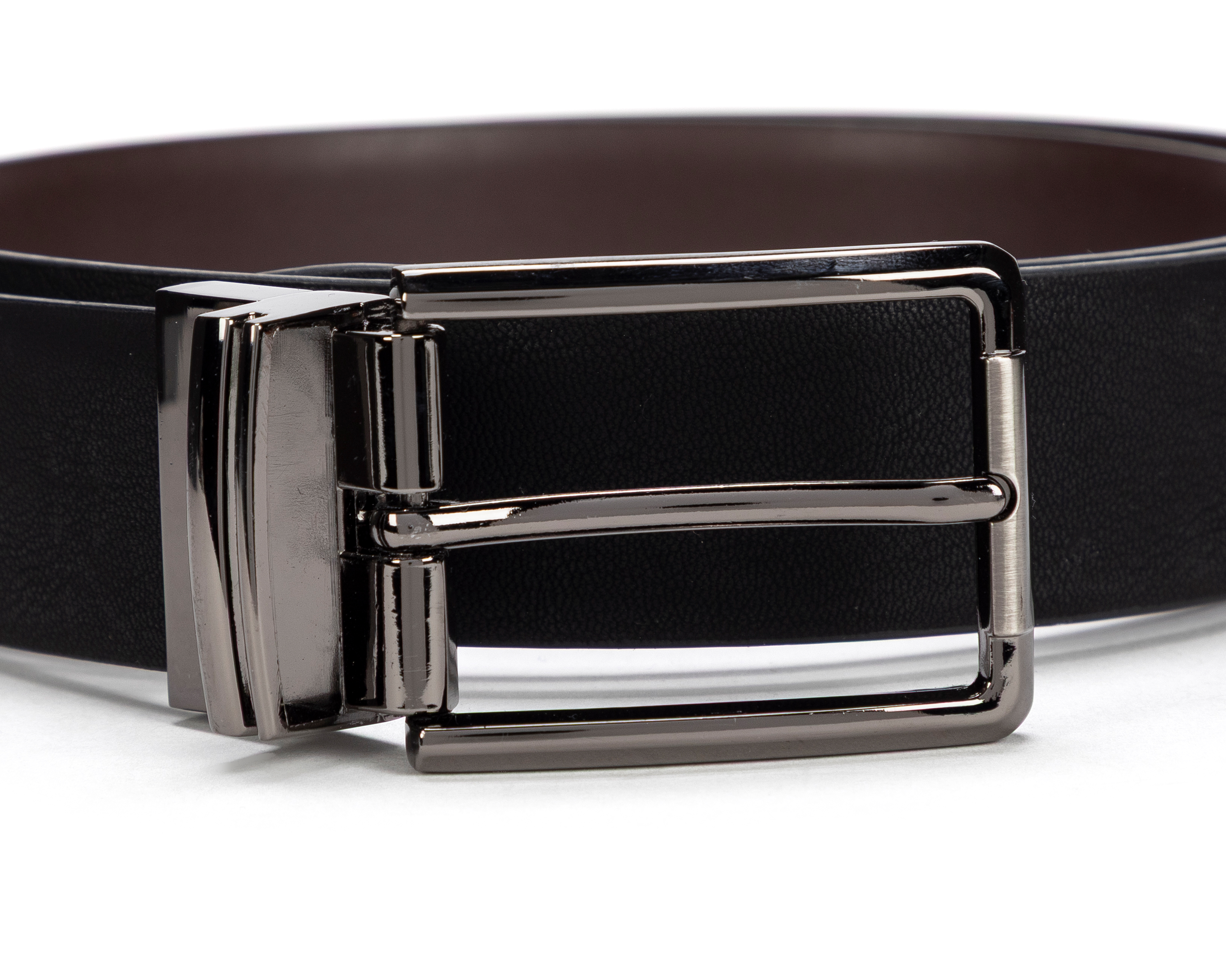 Foto 4 pulgar | Foto 3 | Cinturón para Hombre Wall Street Negro