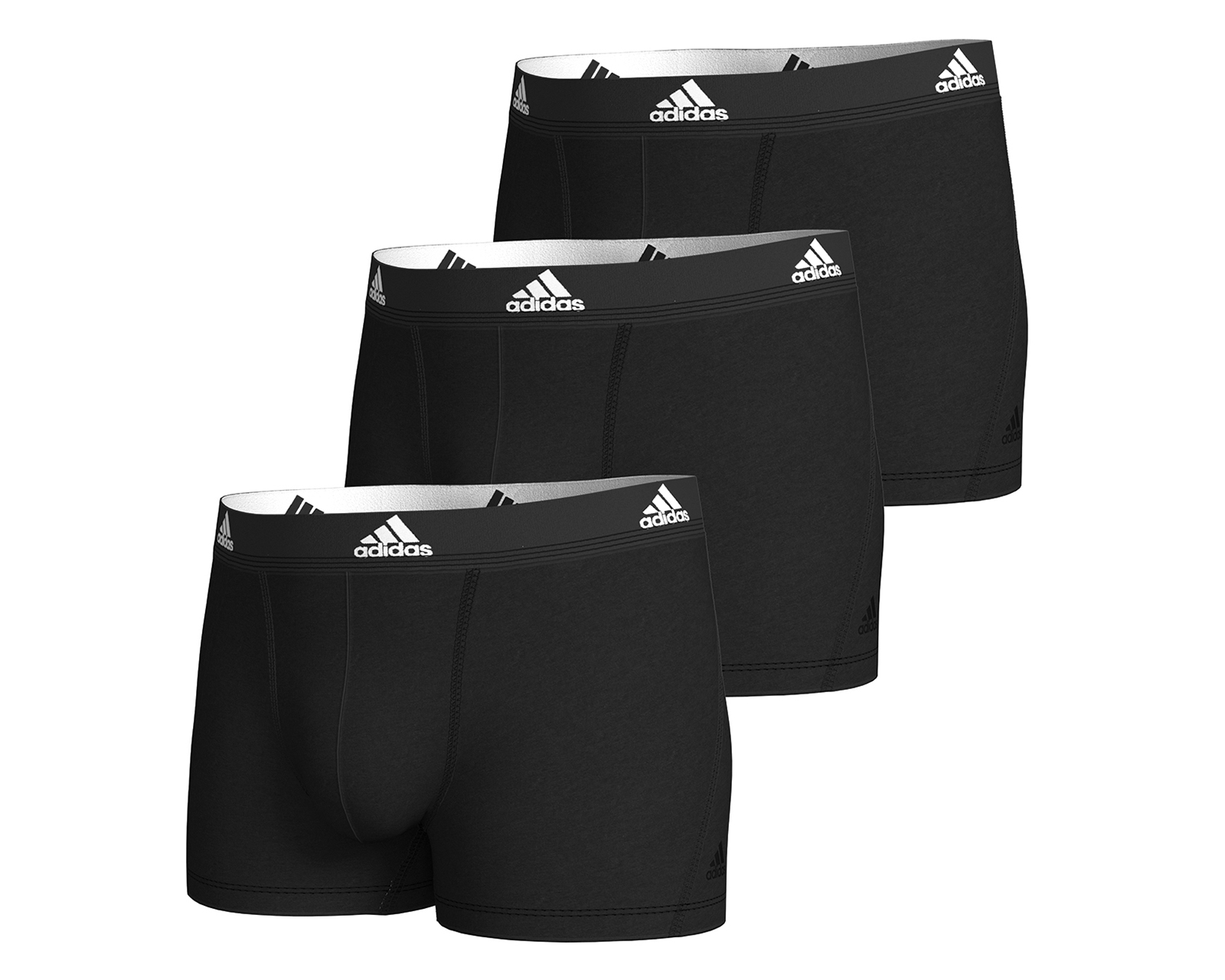 Foto 2 pulgar | Foto 1 | Bóxer Corto Adidas para Hombre 3 Piezas