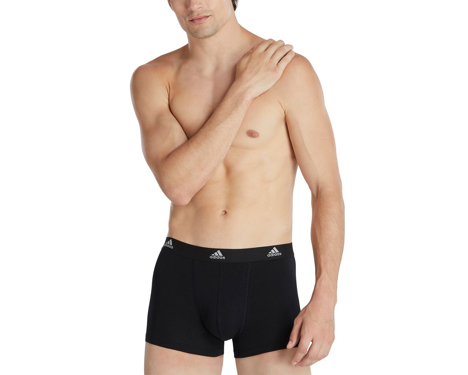 Foto 6 pulgar | Foto 5 | Bóxer Corto Adidas para Hombre 3 Piezas