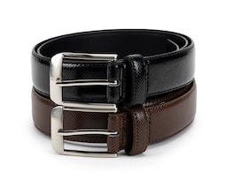 Cinturón de Piel para Hombre Lucky Star 2 Piezas