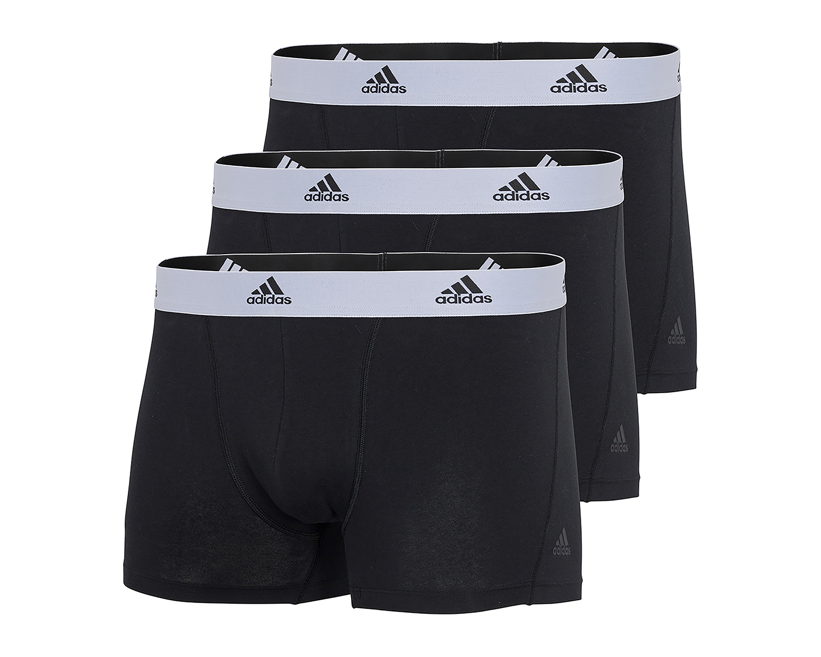 Foto 1 | Foto 1 | Bóxer Corto Adidas para Hombre 3 Piezas