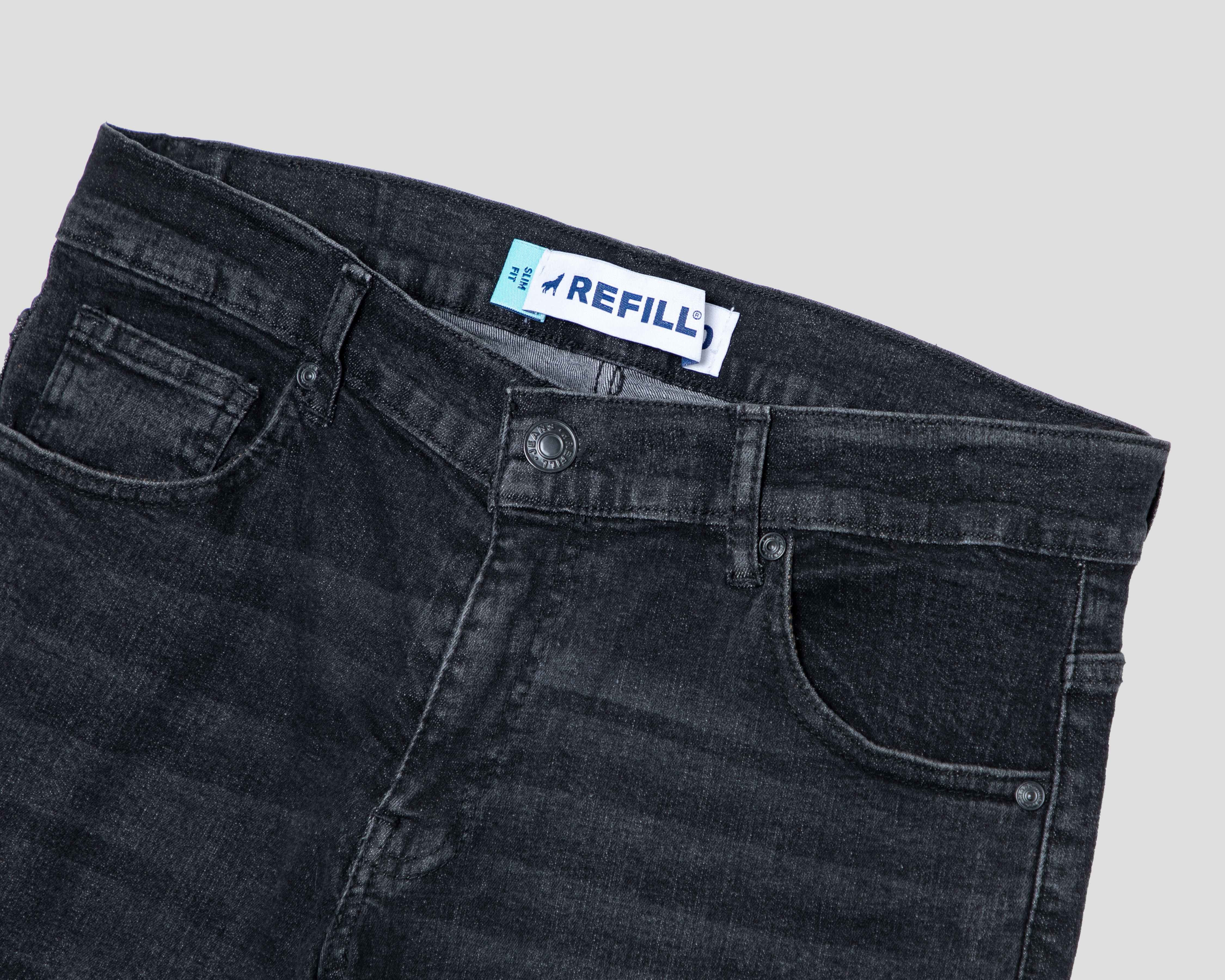 Foto 4 pulgar | Foto 3 | Jeans Slim Refill para Hombre