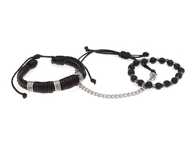 Foto 1 | Foto 1 | Pulsera Strona Negra 3 Piezas