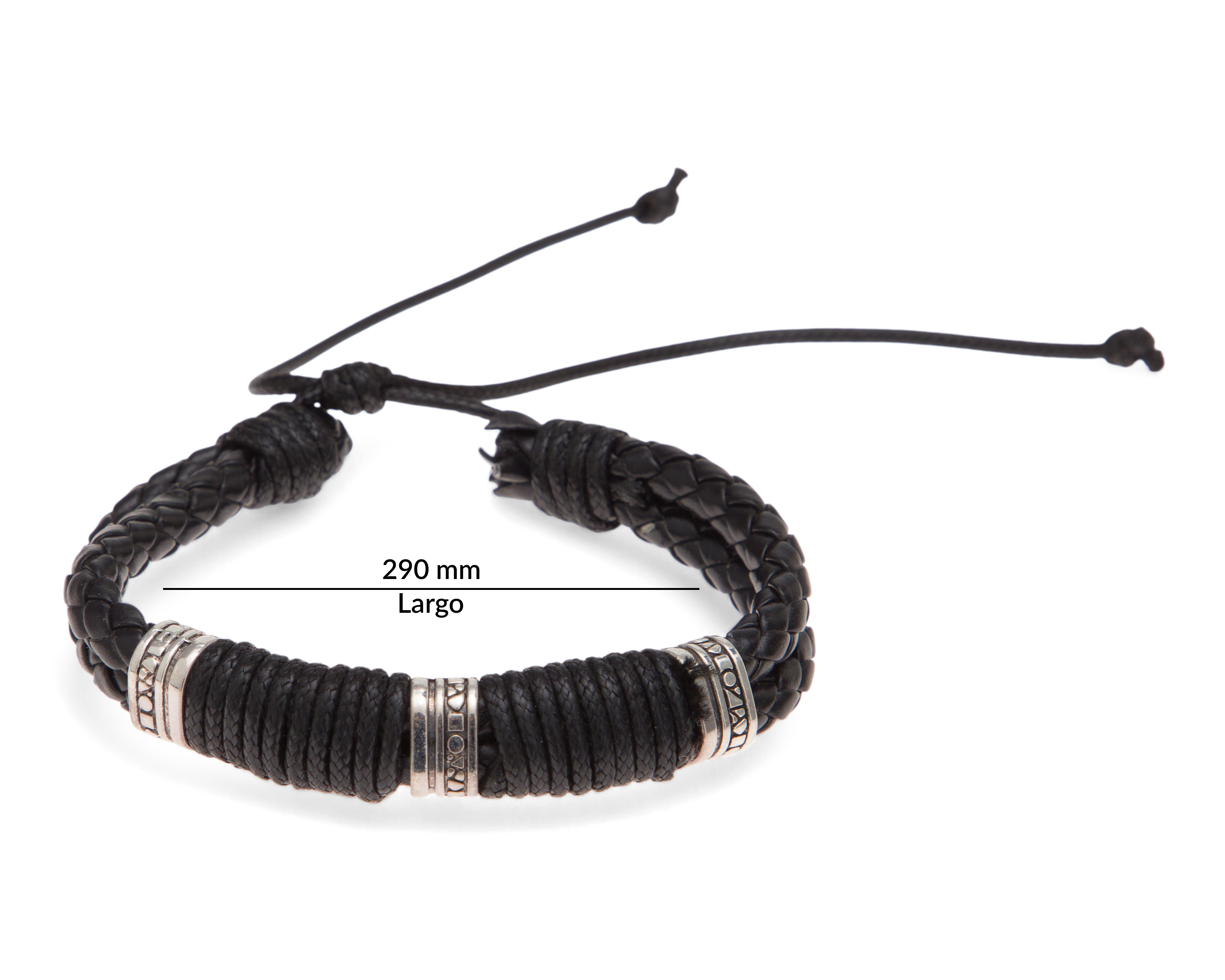 Foto 5 pulgar | Foto 4 | Pulsera Strona Negra 3 Piezas