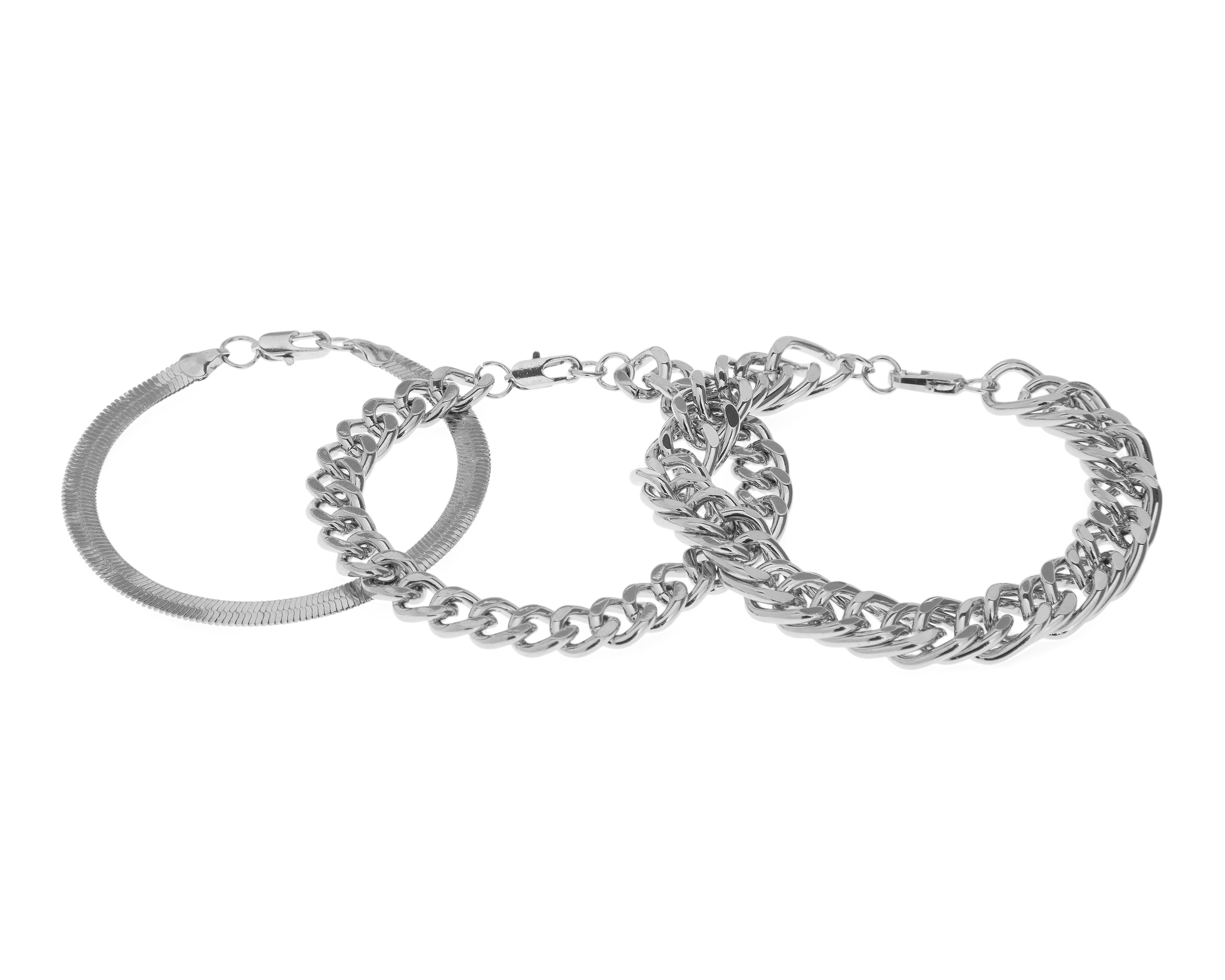 Foto 2 pulgar | Foto 1 | Pulsera de Bisutería Fina Strona 3 Piezas