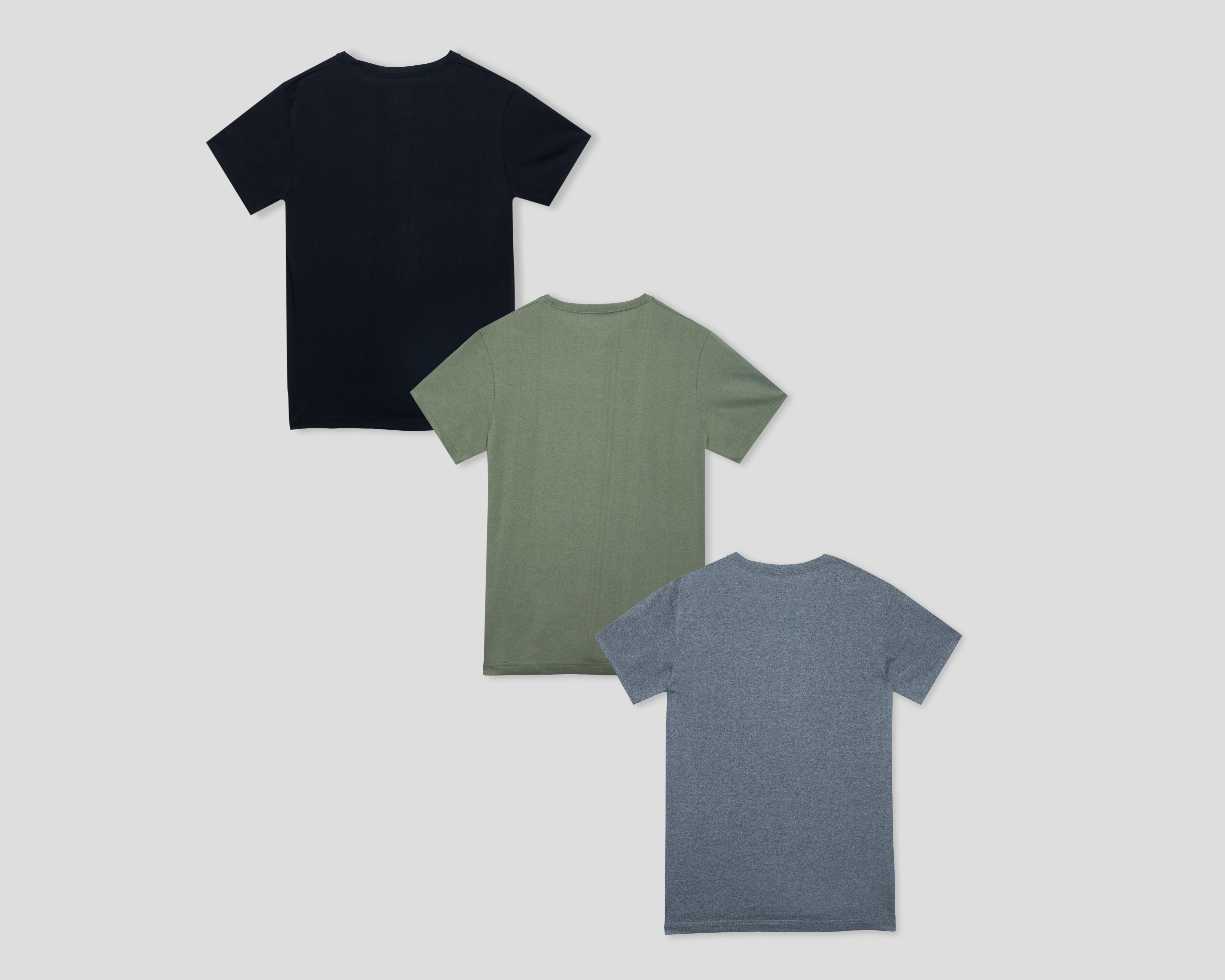 Foto 3 pulgar | Foto 2 | Playera Interior Cuello Redondo Polo Union Club para Hombre 3 Piezas