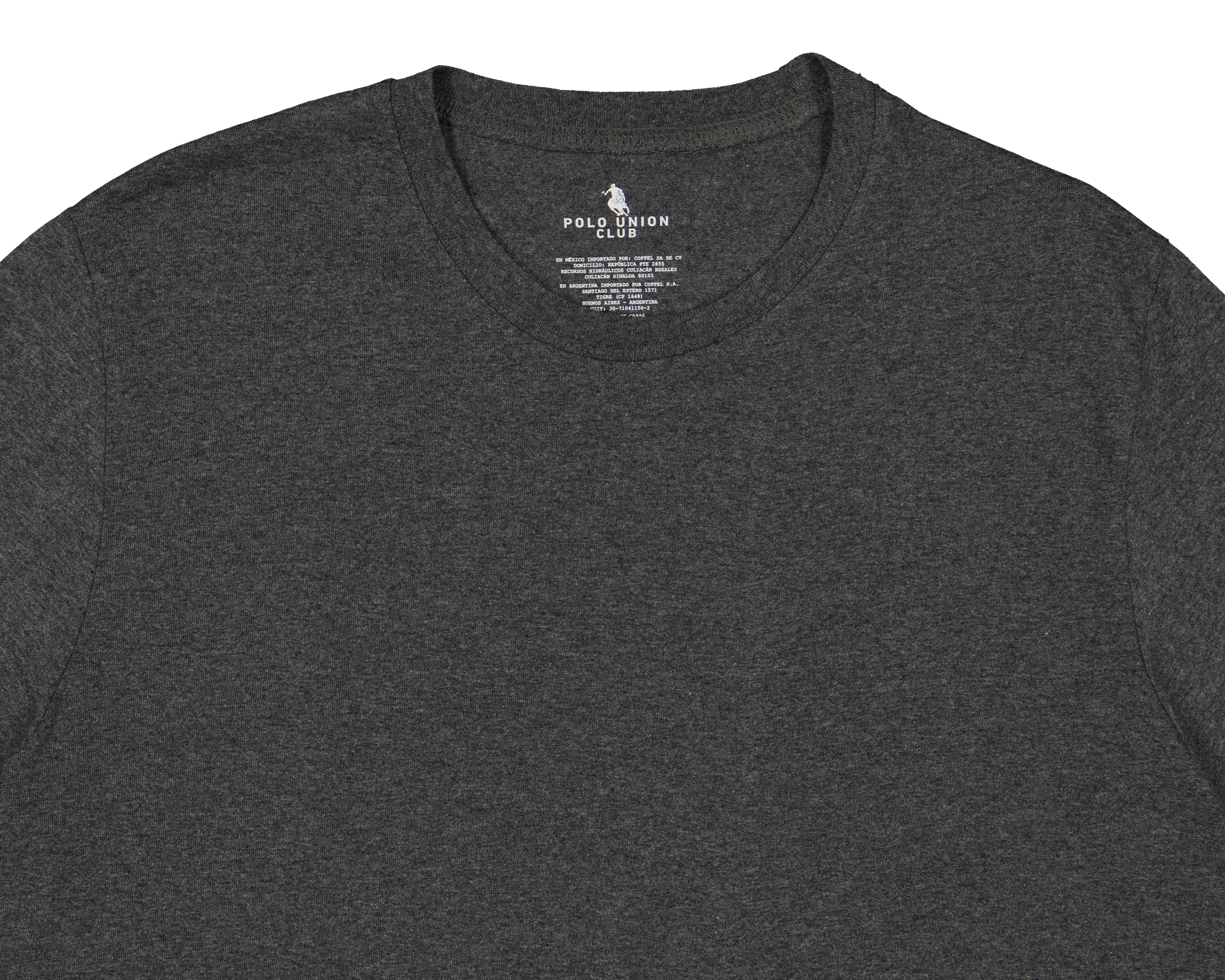 Foto 3 | Foto 3 | Camiseta Interior Cuello Redondo Polo Unión Club para Hombre 3 Piezas