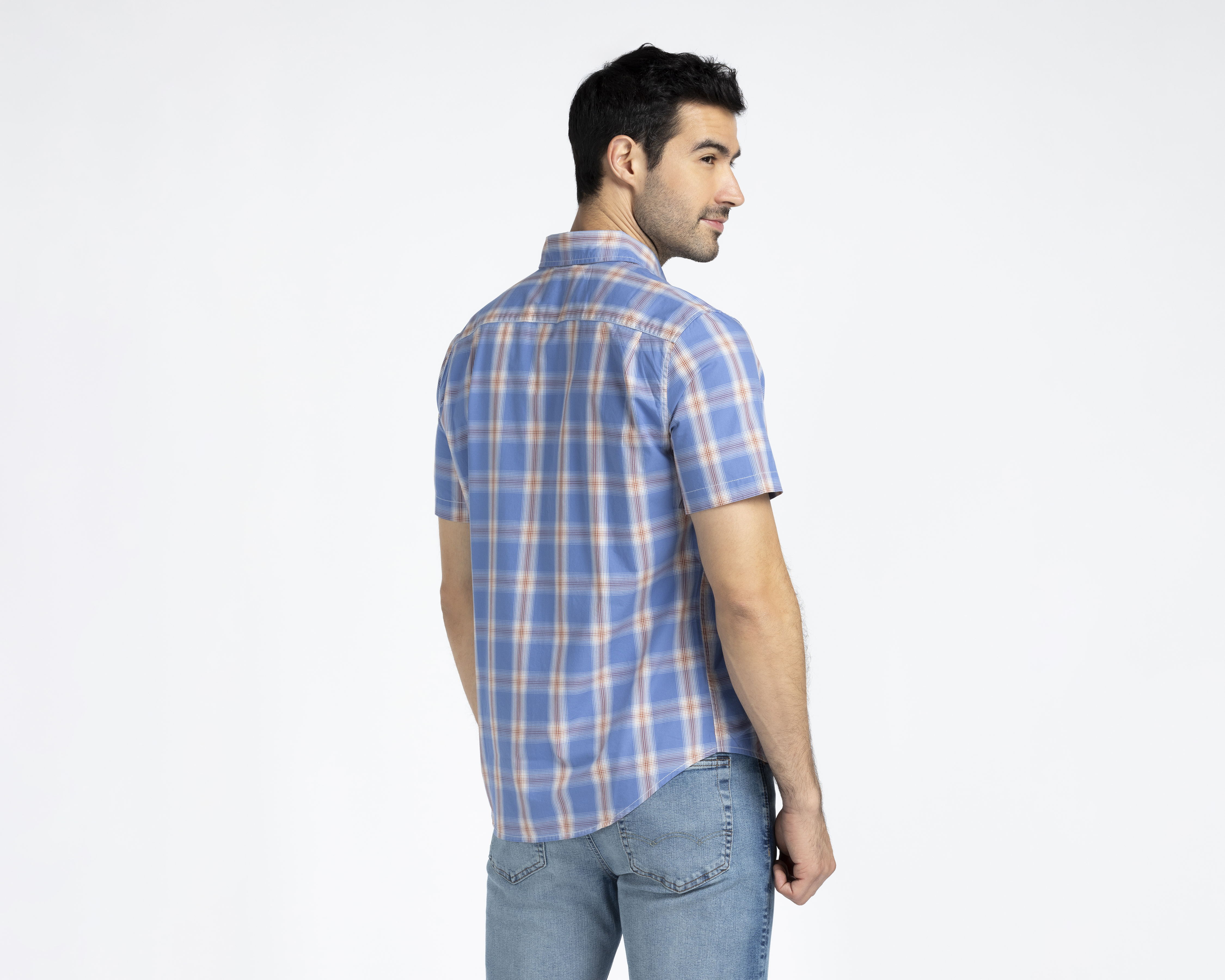 Foto 3 pulgar | Foto 2 | Camisa de Algodón Levi's Regular a Cuadros para Hombre