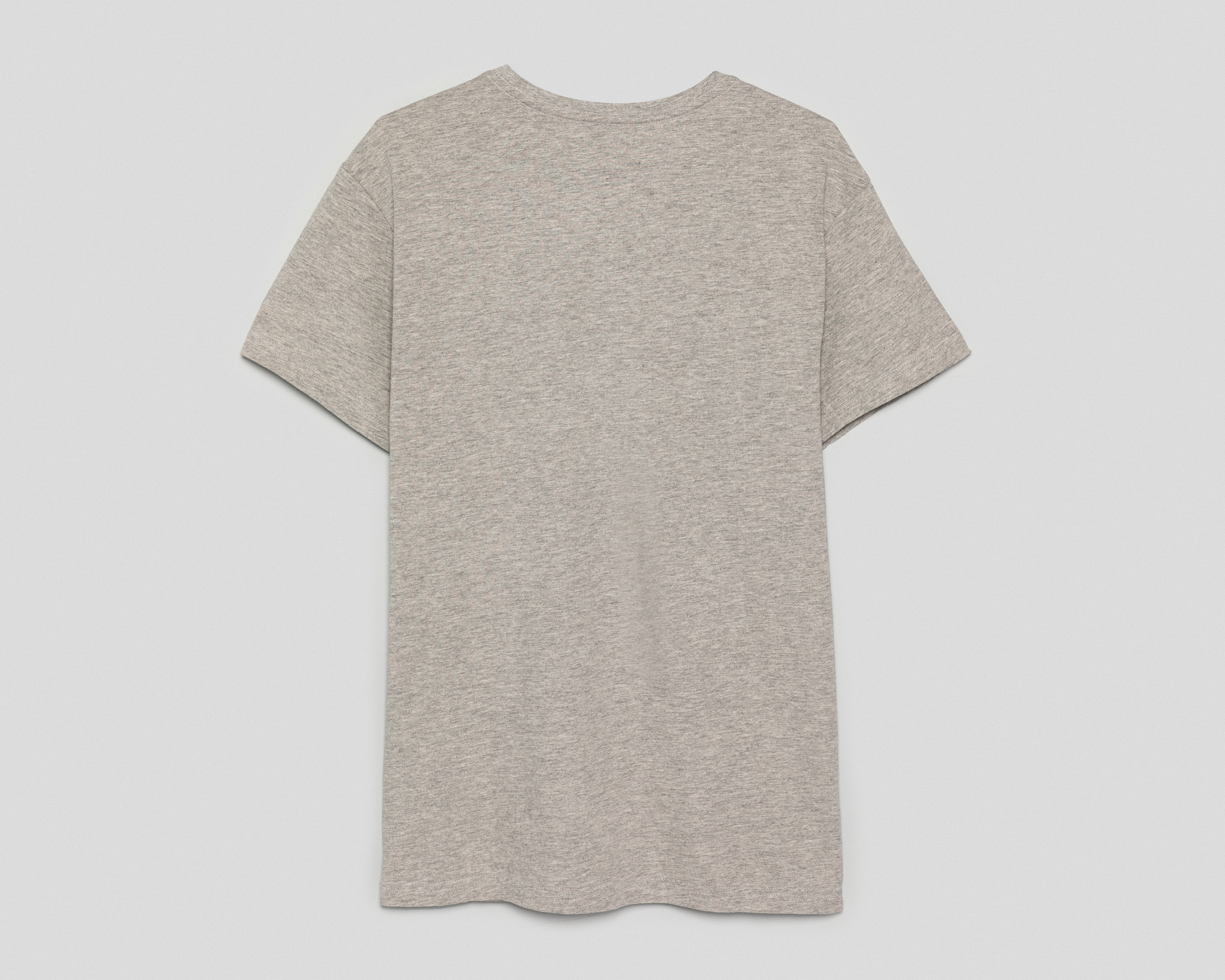 Foto 3 pulgar | Foto 2 | Playera Cuello Redondo Gris Buffalo David Bitton para Hombre